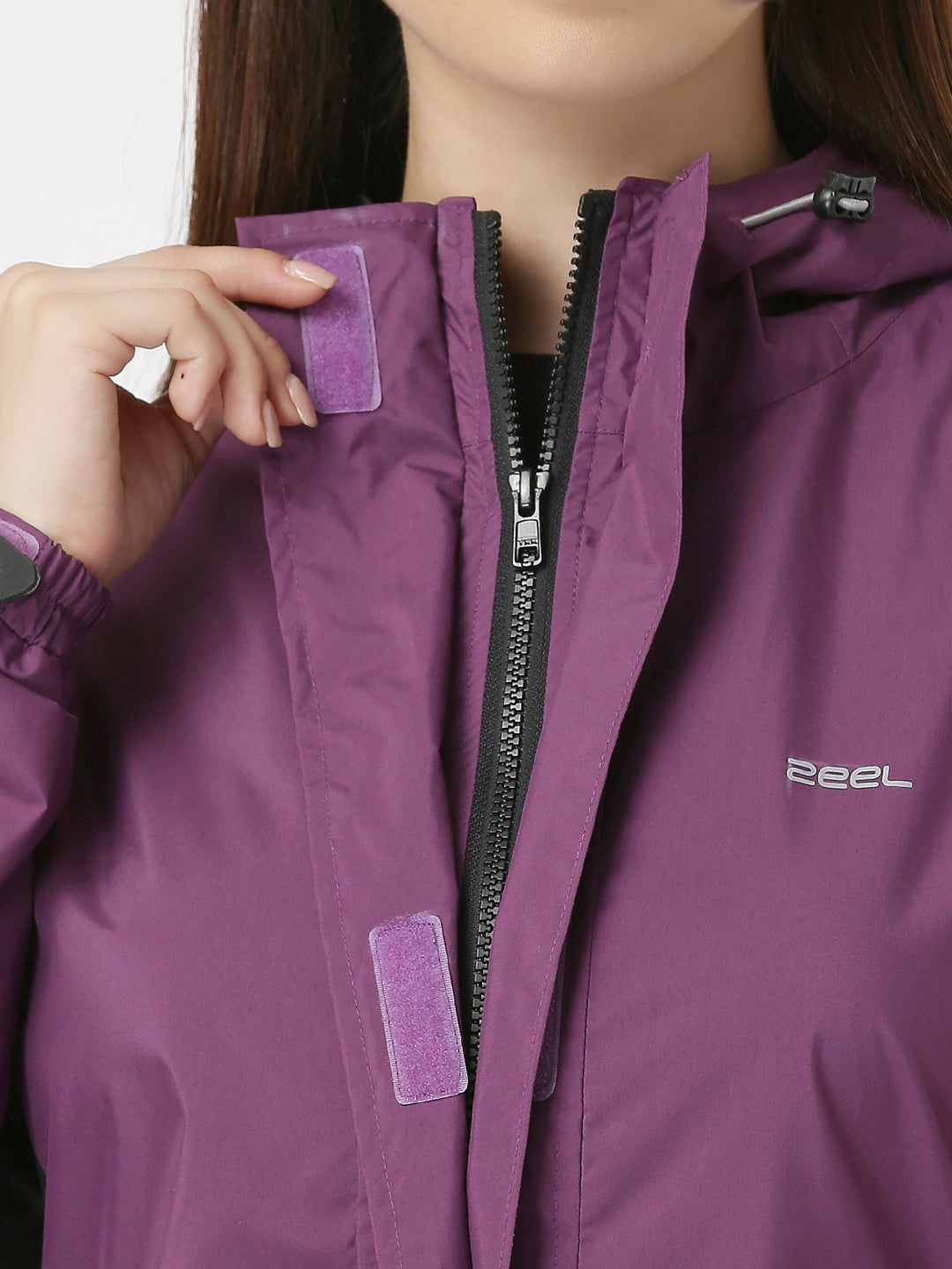 Zeel Traveller Purple Women Rainwear - Zeelretail