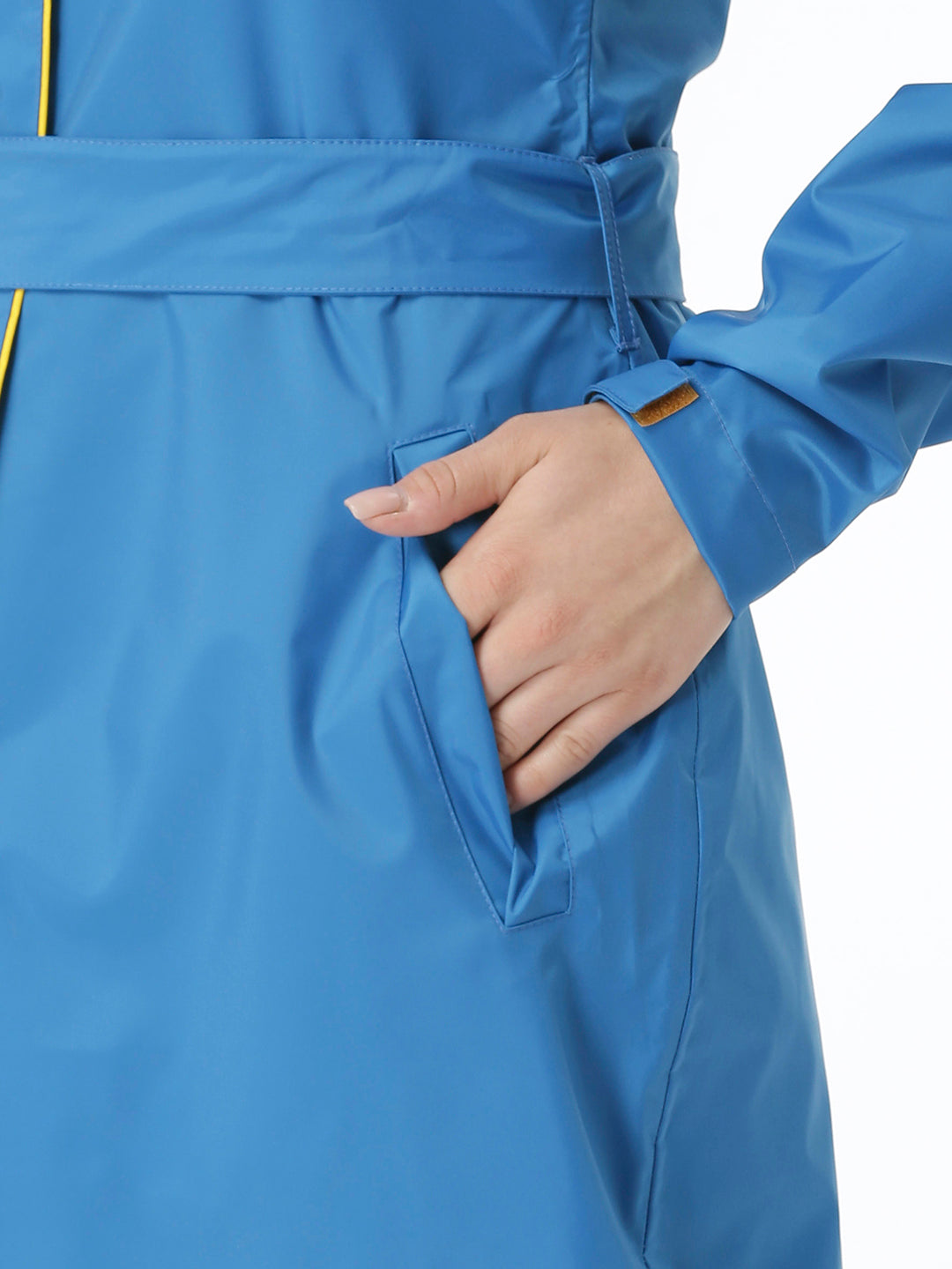 Zeel Diva SKY Blue Trench Coat - Zeelretail