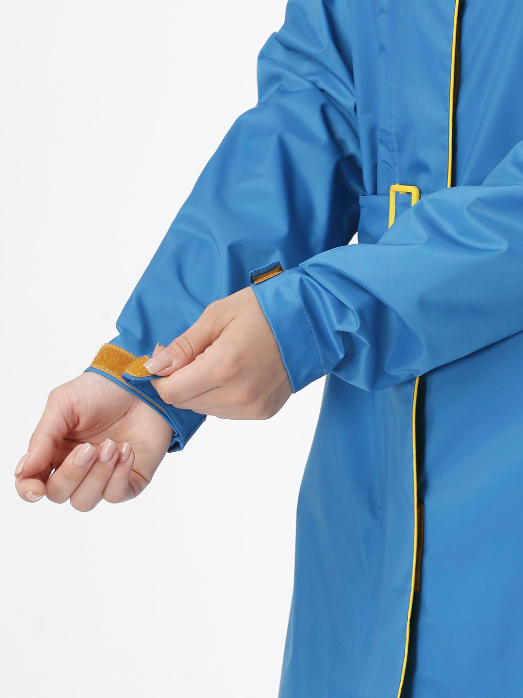 Zeel Diva SKY Blue Trench Coat - Zeelretail