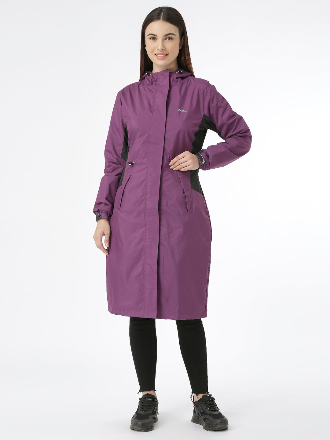 Zeel Traveller Purple Women Rainwear - Zeelretail