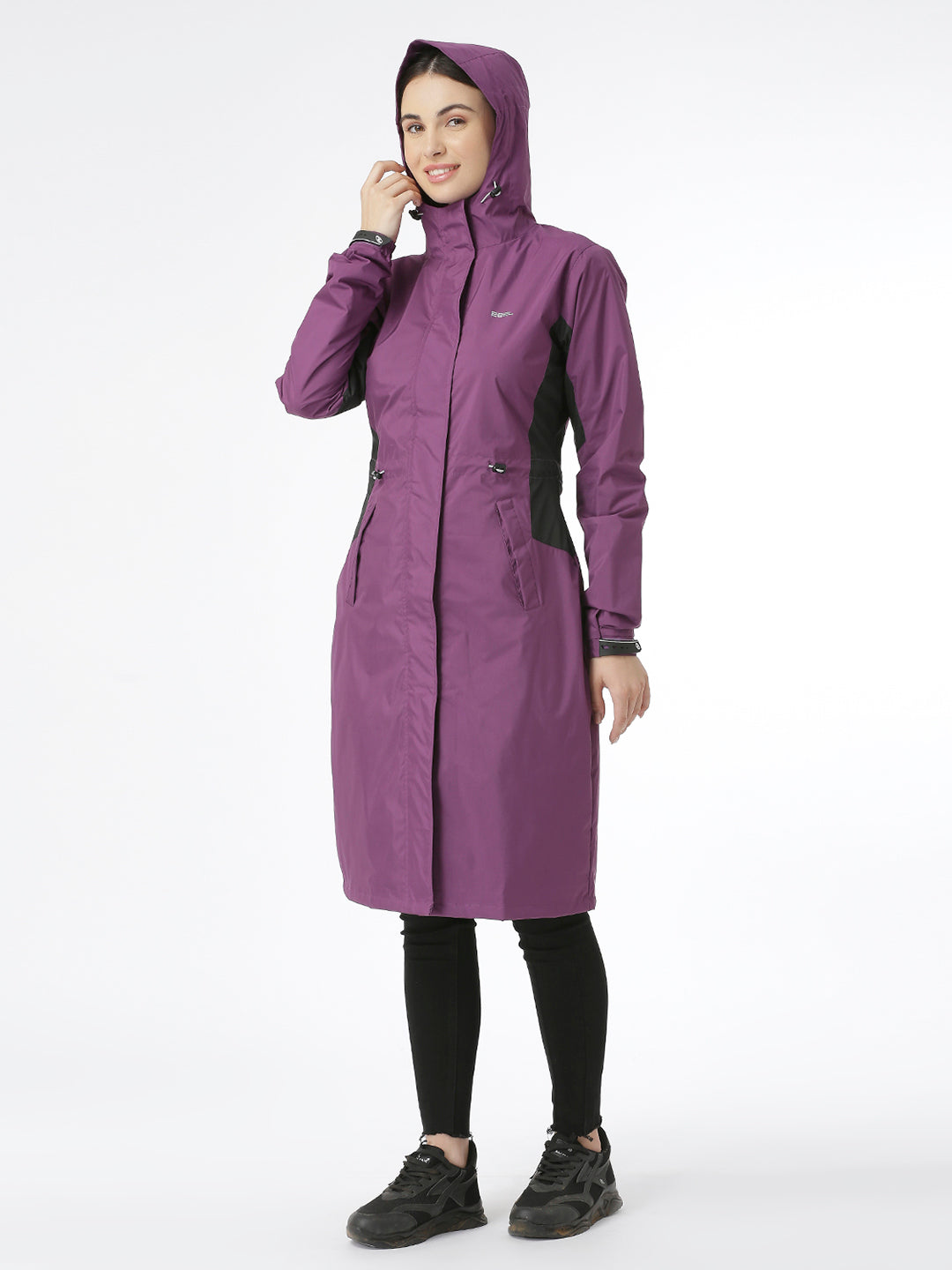 Zeel Traveller Purple Women Rainwear - Zeelretail