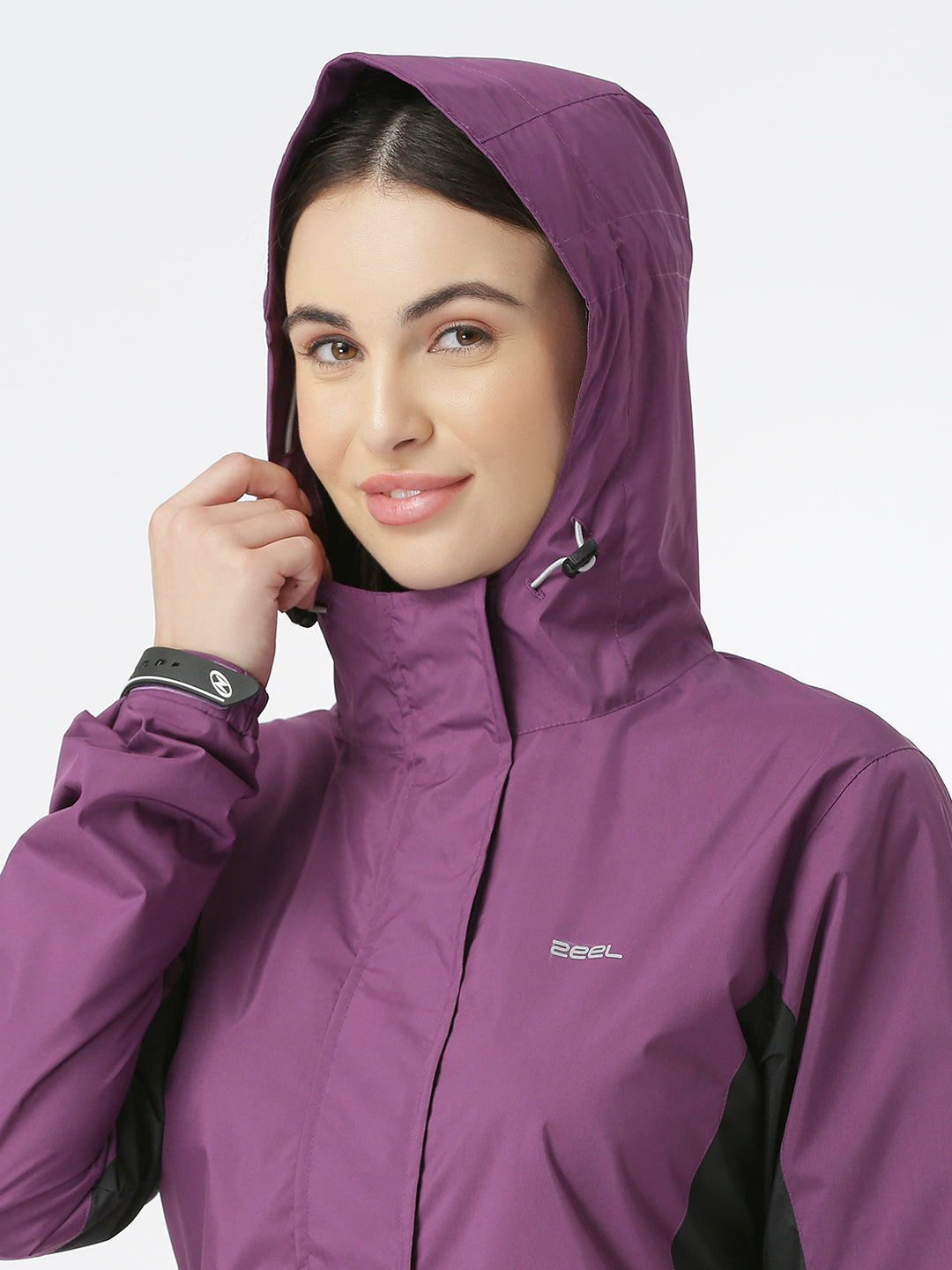 Zeel Traveller Purple Women Rainwear - Zeelretail