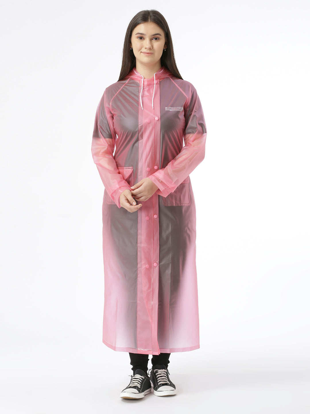 Zeel Girl Rider Pink Raincoat AZ08 - Zeelretail