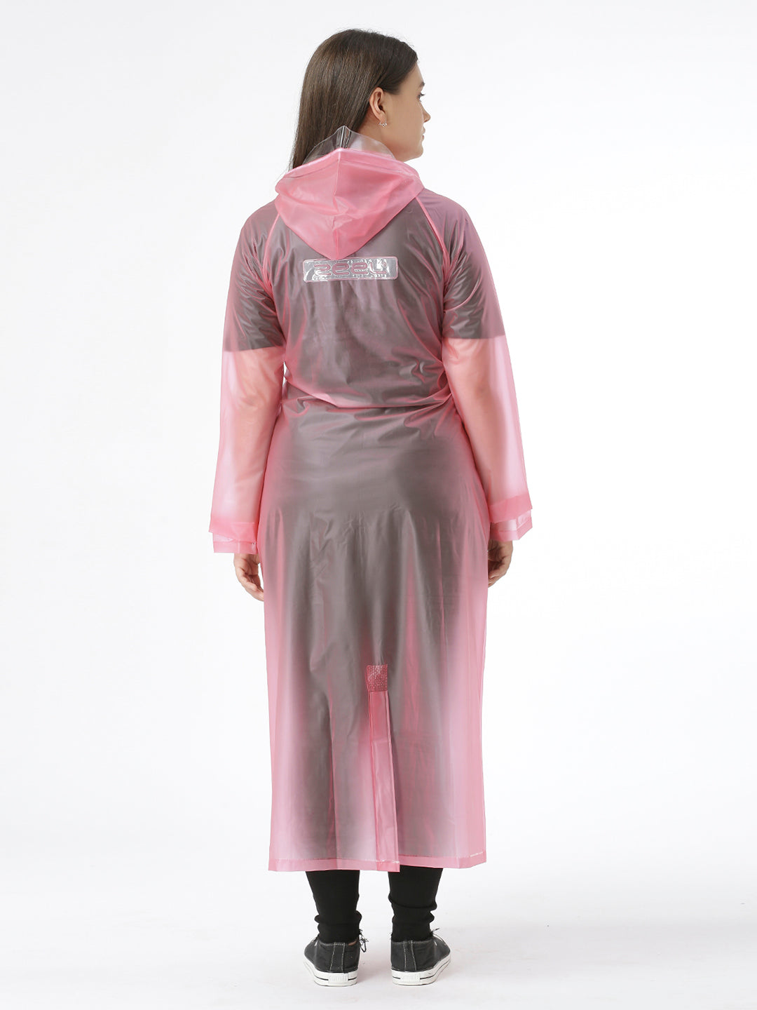 Zeel Girl Rider Pink Raincoat AZ08 - Zeelretail