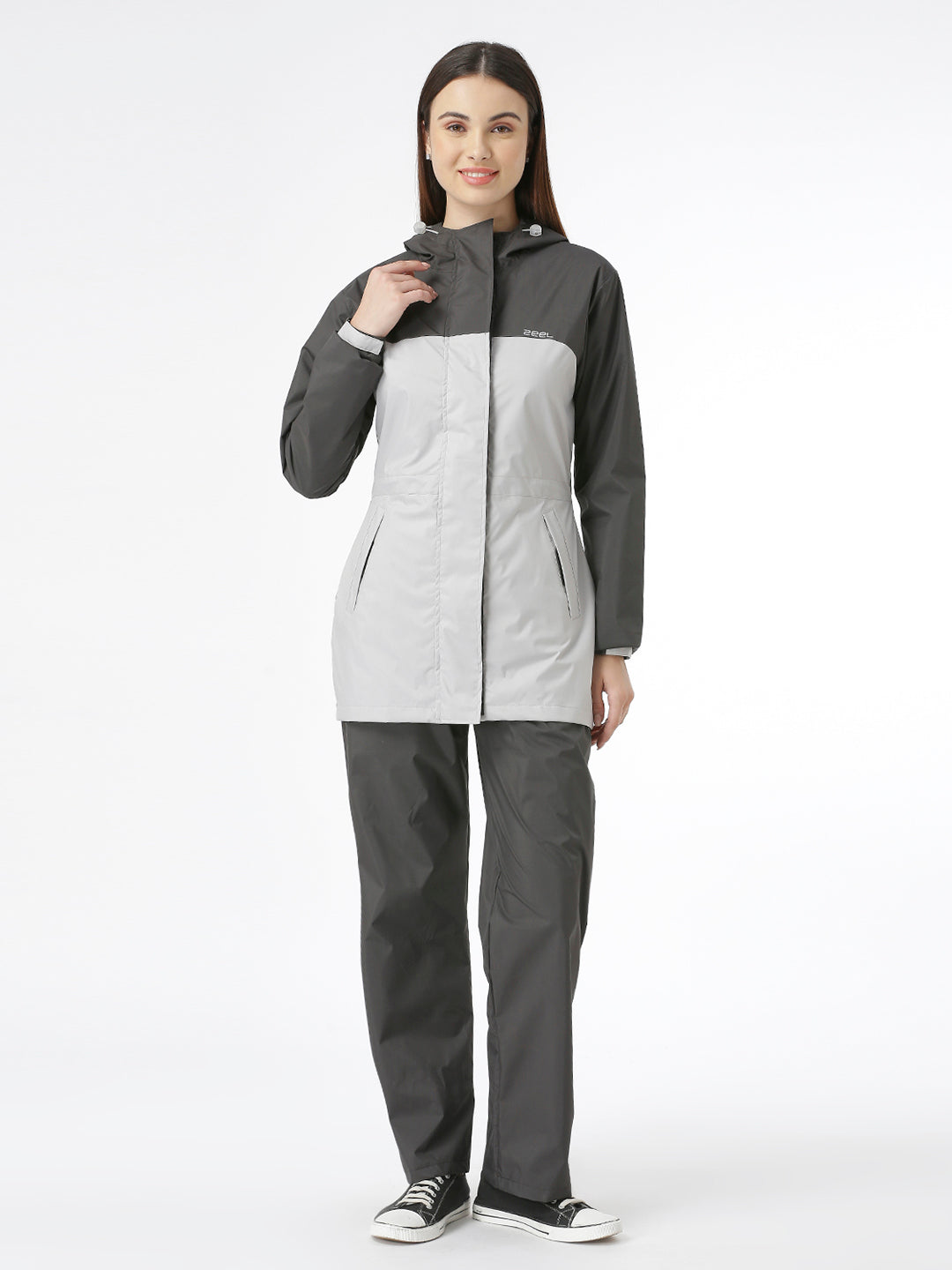 Premium Solid Women Rainsuit - AZ11 - Zeelretail