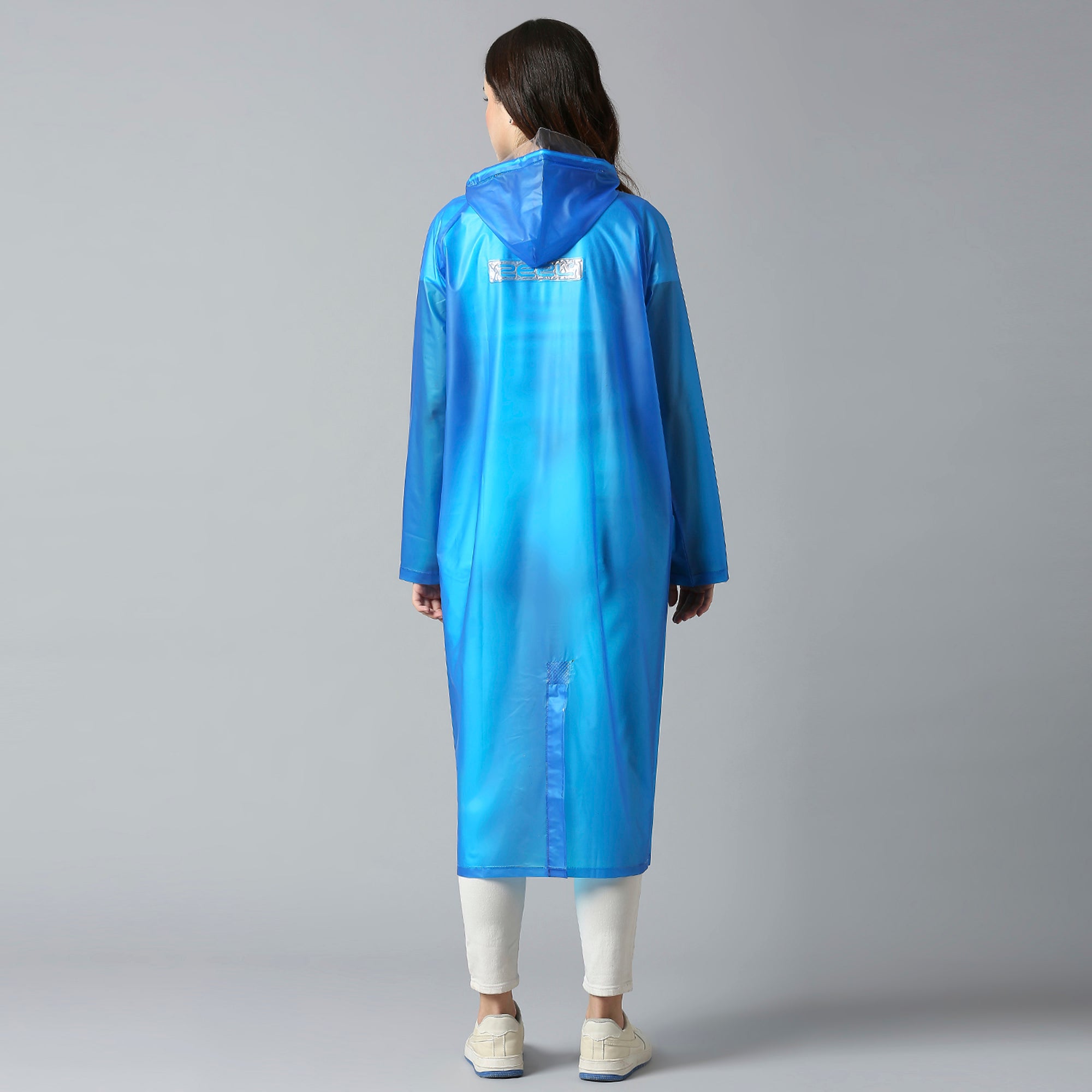 Zeel Girl Rider Blue Raincoat AZ08 - Zeelretail