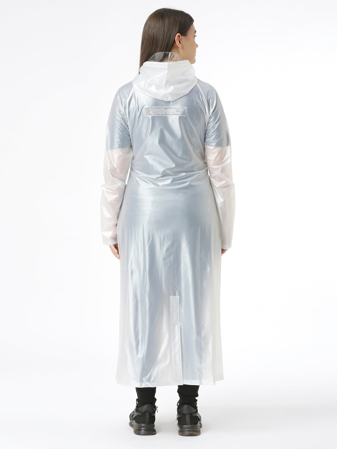 Zeel Girl Rider White Raincoat AZ08 - Zeelretail