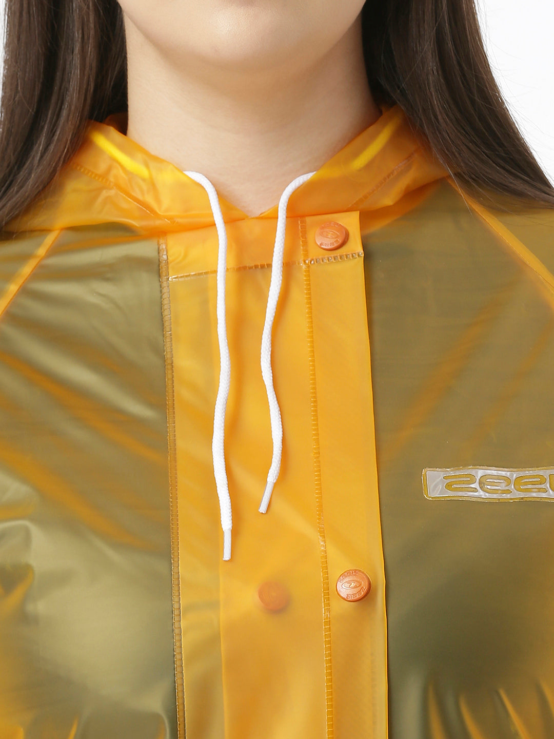 Zeel Girl Rider Yellow Raincoat AZ08 - Zeelretail