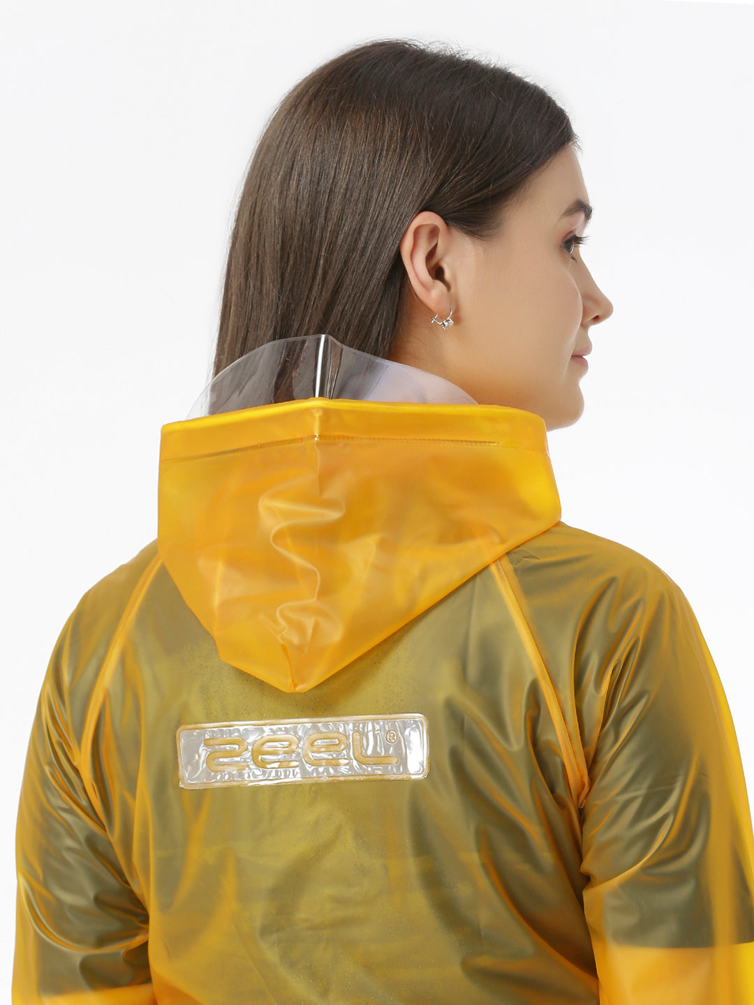Zeel Girl Rider Yellow Raincoat AZ08 - Zeelretail
