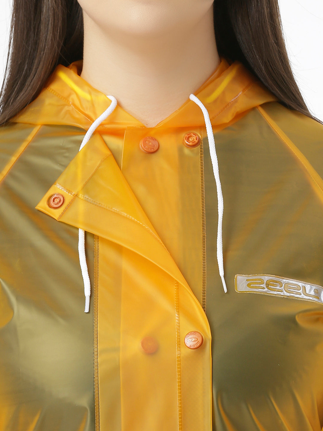 Zeel Girl Rider Yellow Raincoat AZ08 - Zeelretail