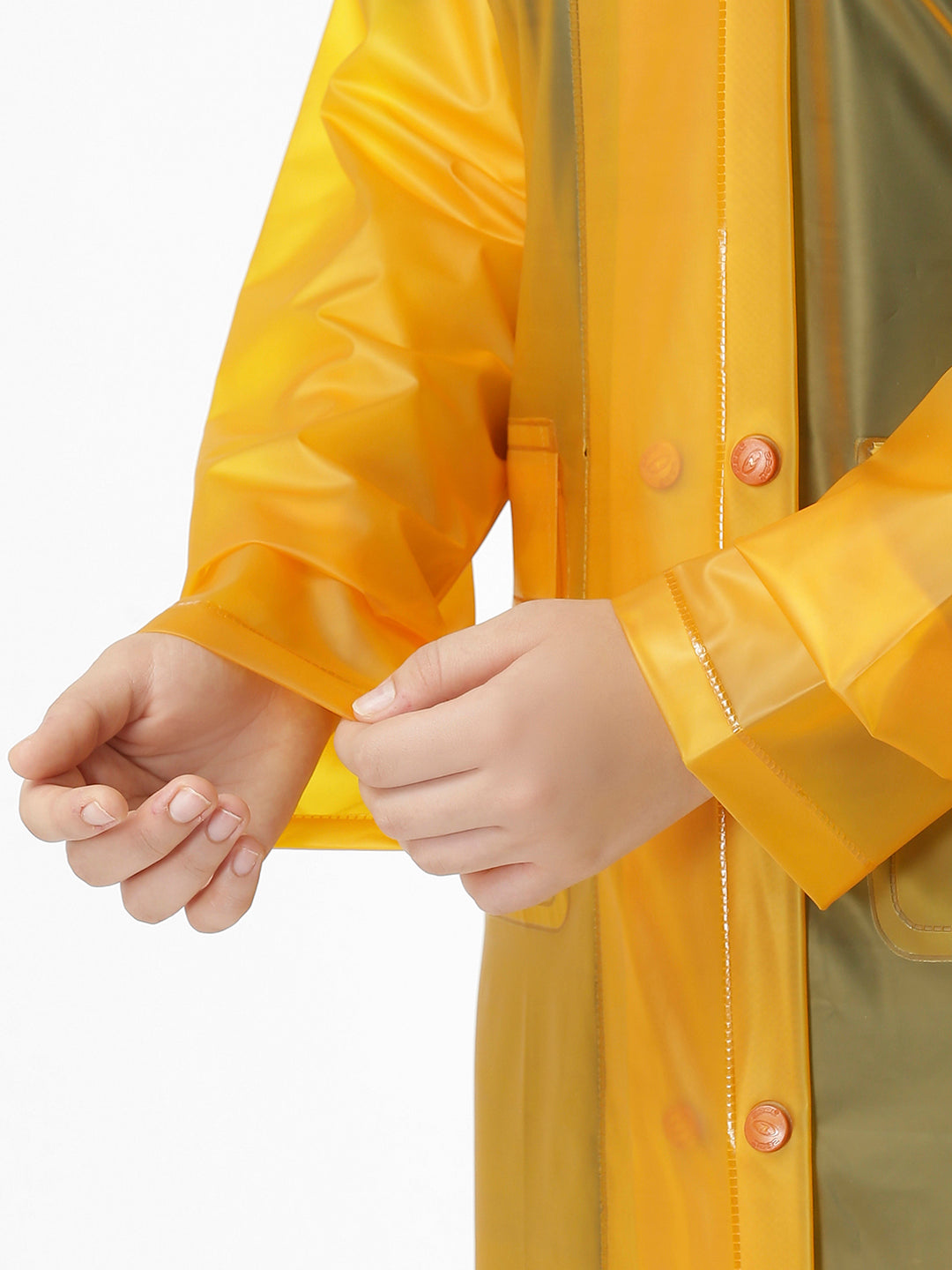 Zeel Girl Rider Yellow Raincoat AZ08 - Zeelretail