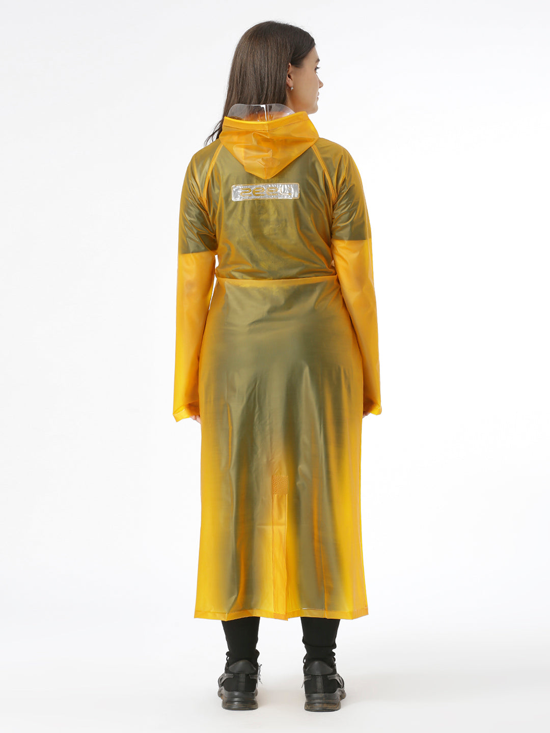 Zeel Girl Rider Yellow Raincoat AZ08 - Zeelretail