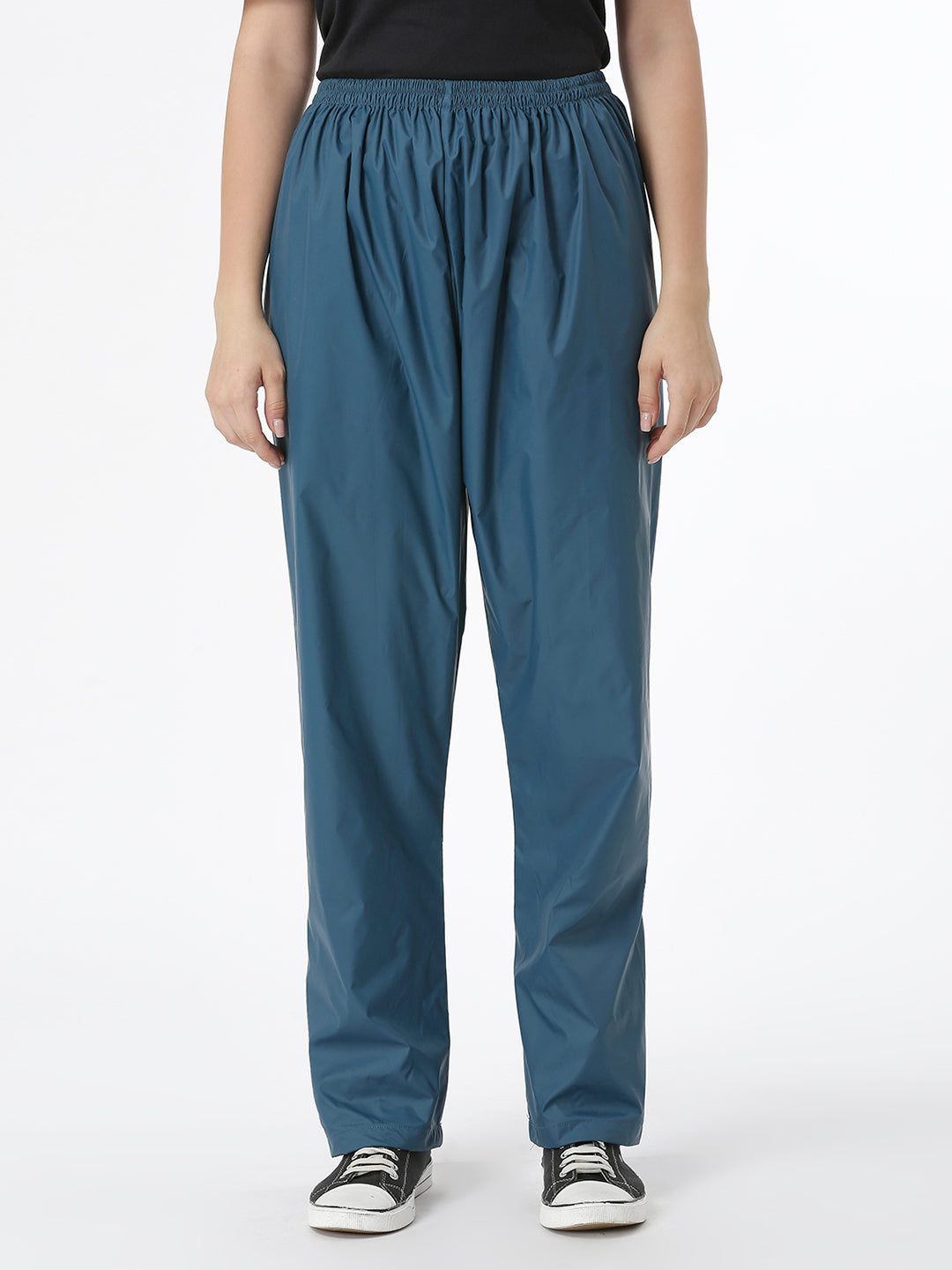 Stylish Ladies DarlTeal Raincoat for Scooty - AZ12 - Zeelretail