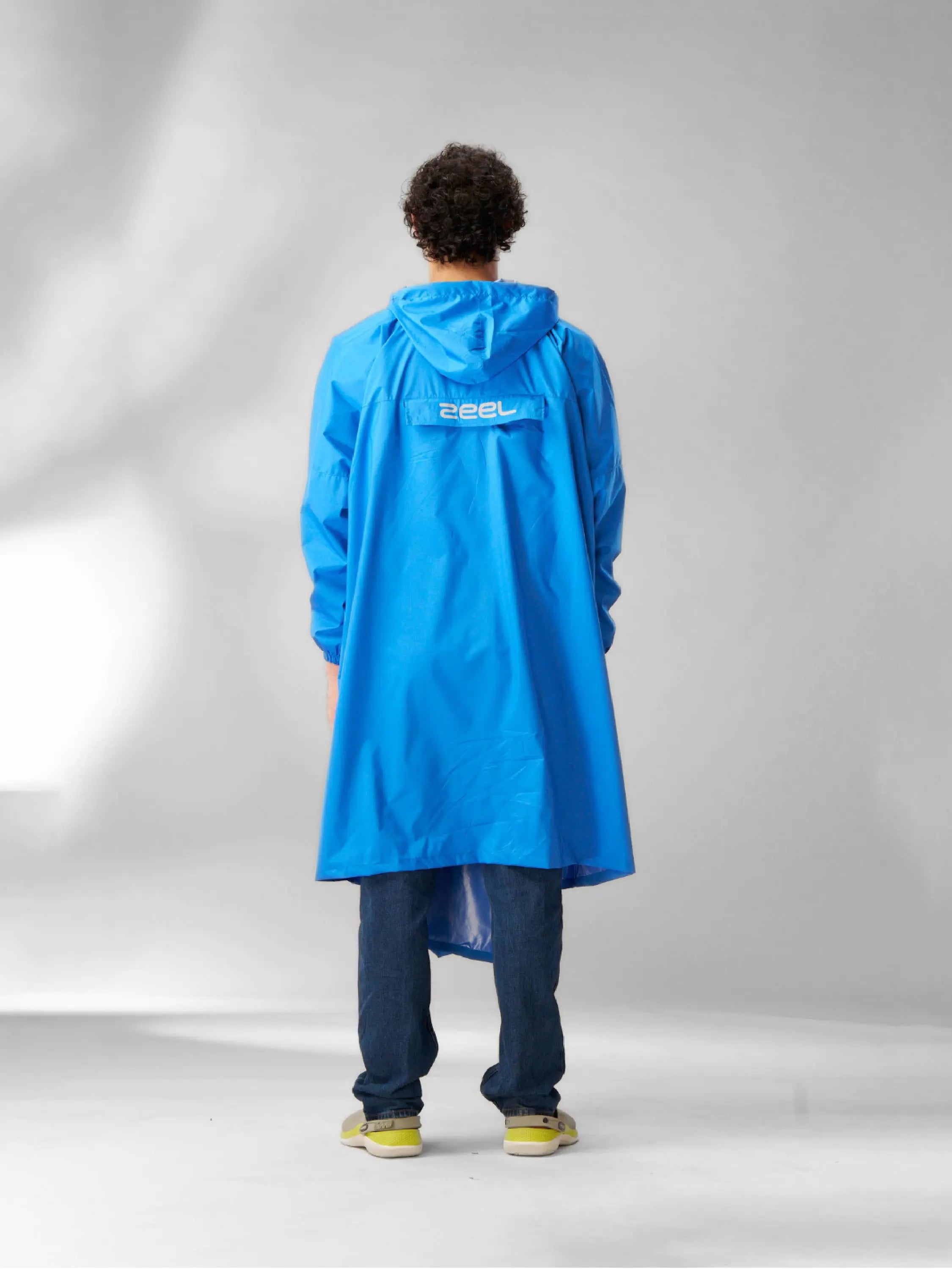 AdventurePro Reusable Wave Fabric Rain Poncho AZ31 - Zeelretail