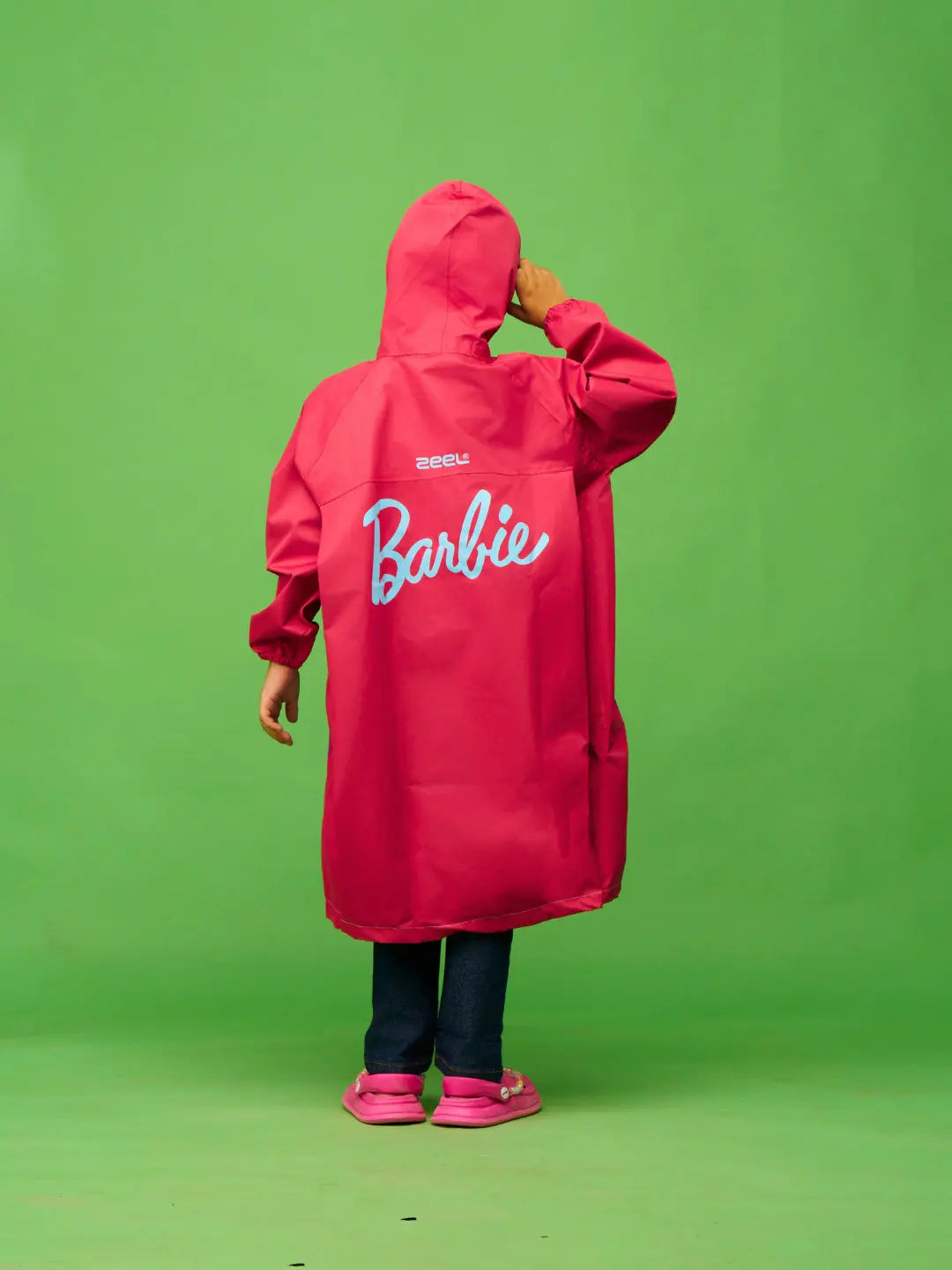 Barbie Fashionista Girls SkyBlue Raincoat - Zeelretail