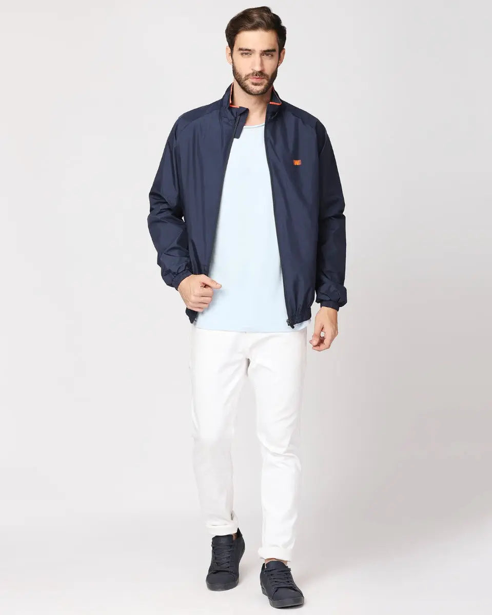 Classic Navy Outdoor Jacket - Zeelretail