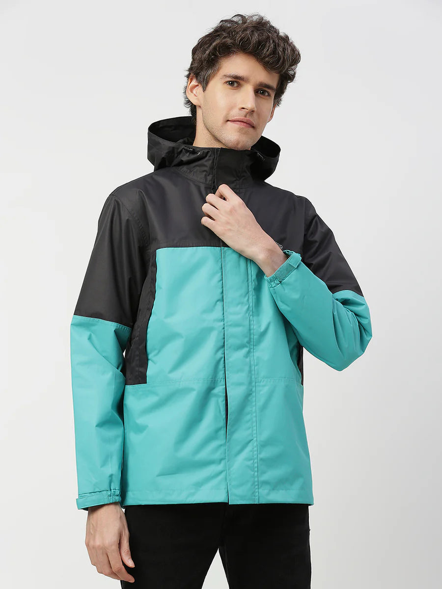 Expedition Black Coloumbia Men's Biker Rain Jacket - ZRR011 - Zeelretail