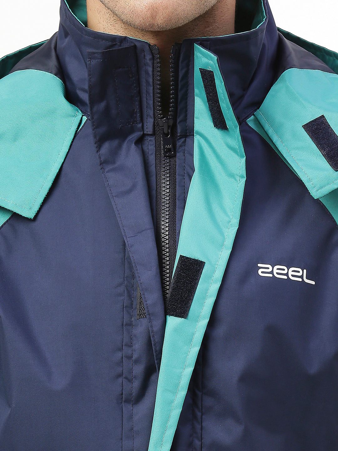 ZEEL GO HIKE BLUE & GREEN RAINSUIT - JS508 - Zeelretail