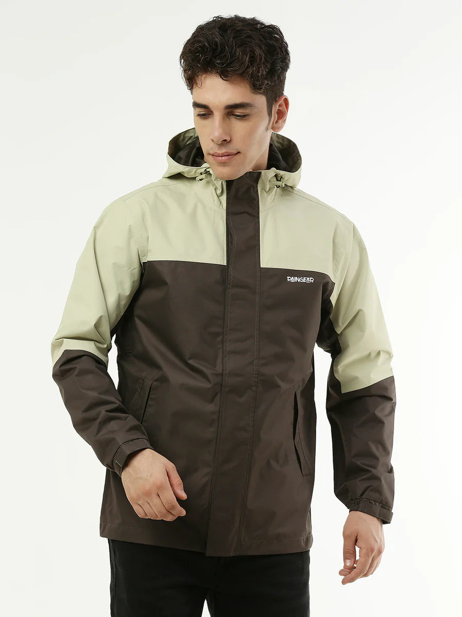 Lime Olive Stylish Rain Men Jacket For Men - ZRR002 - Zeelretail