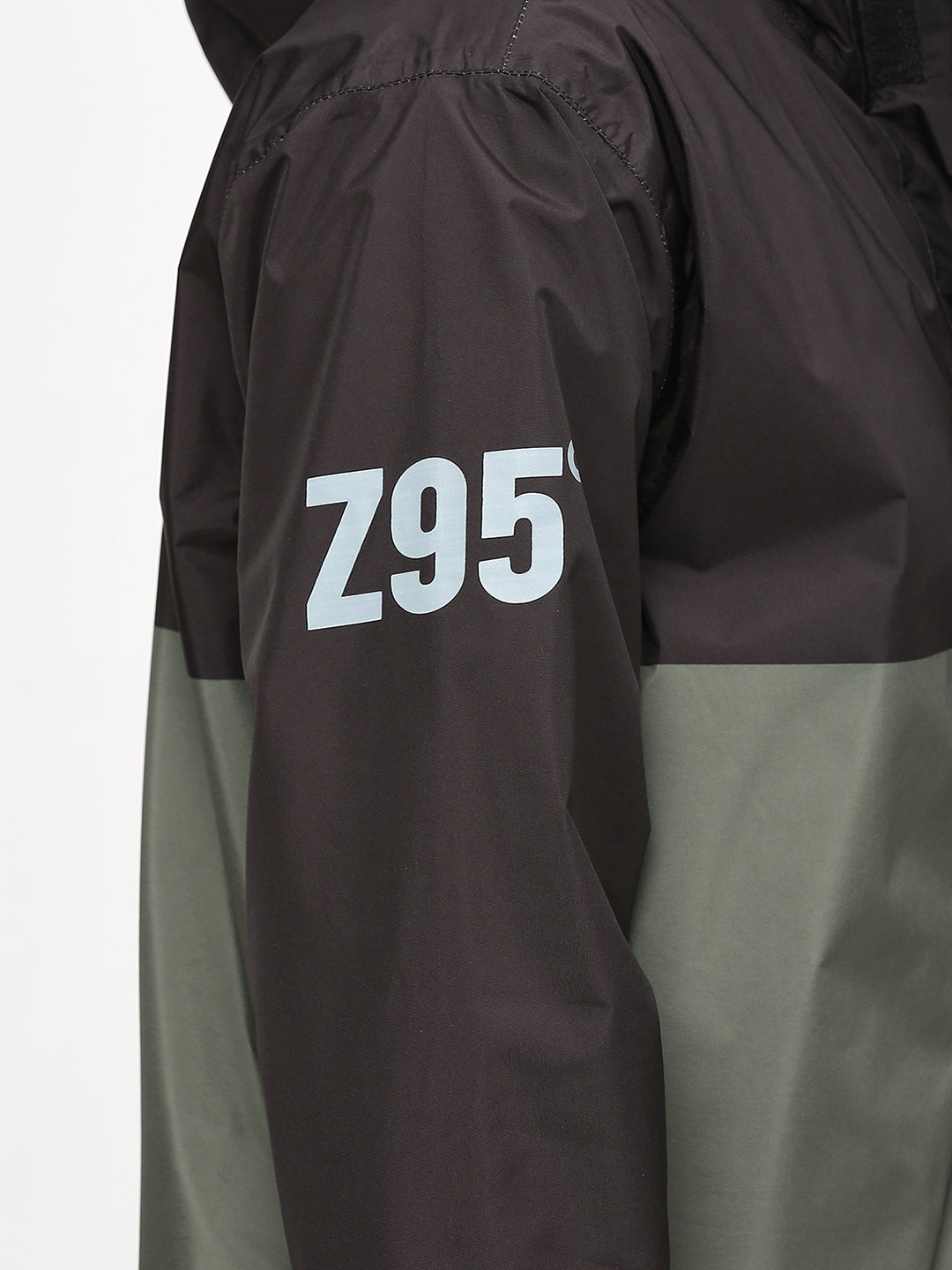 Outdoor Essential Waterproof Black Olive Rain Jacket - MJ107 - Zeelretail
