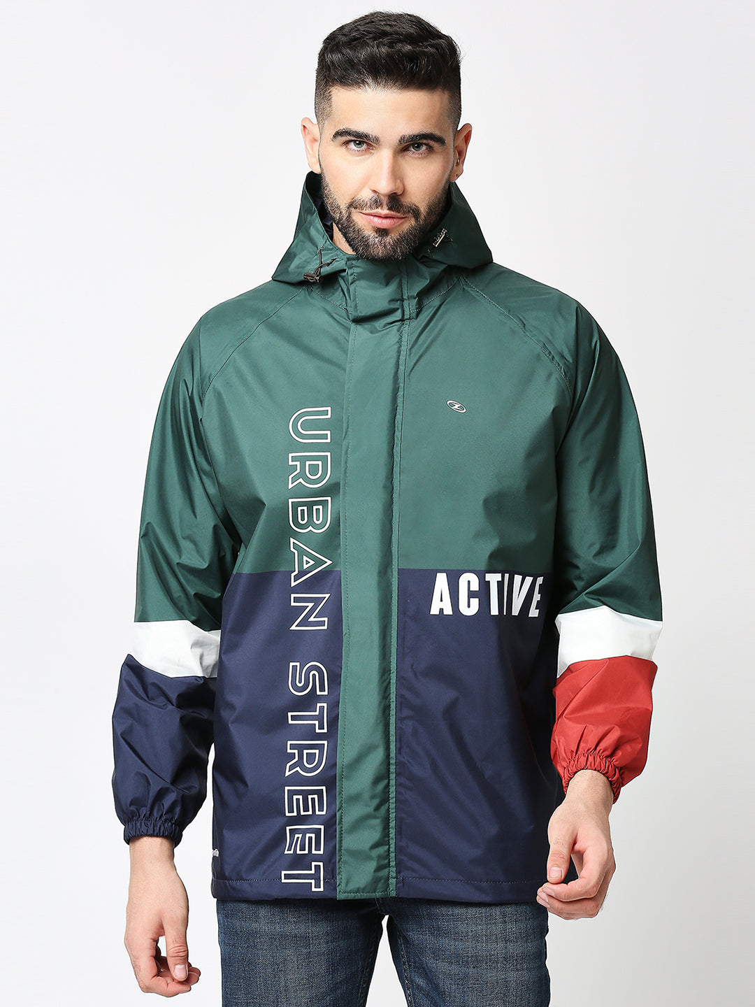 Waterproof Olive Rain Jacket - MJ201 - Zeelretail