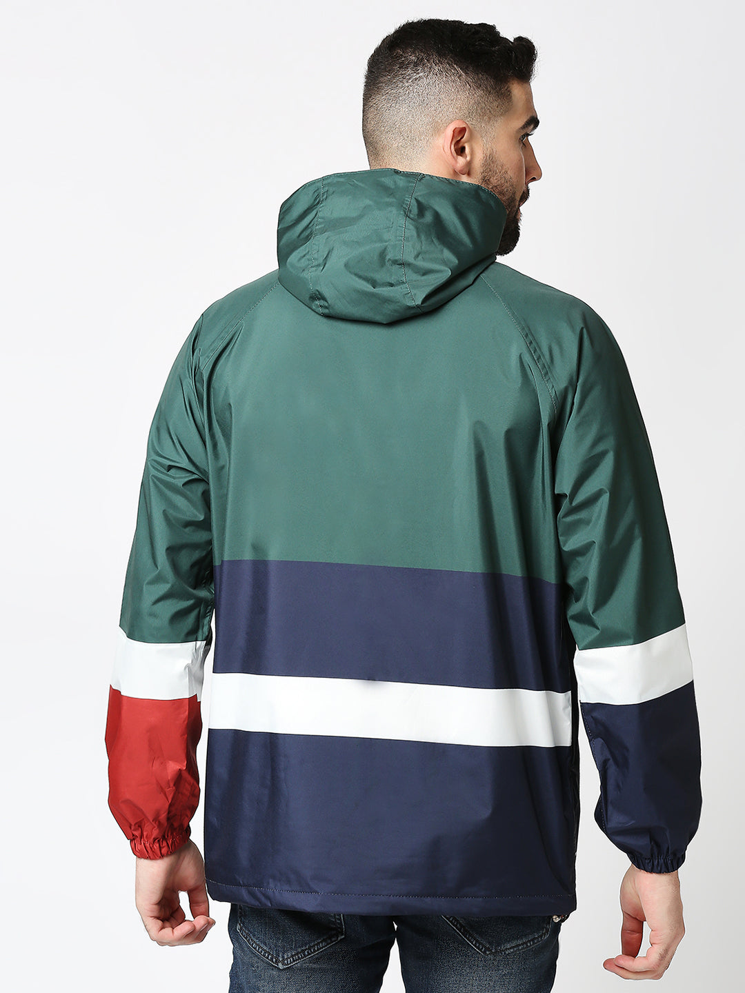 Waterproof Olive Rain Jacket - MJ201 - Zeelretail