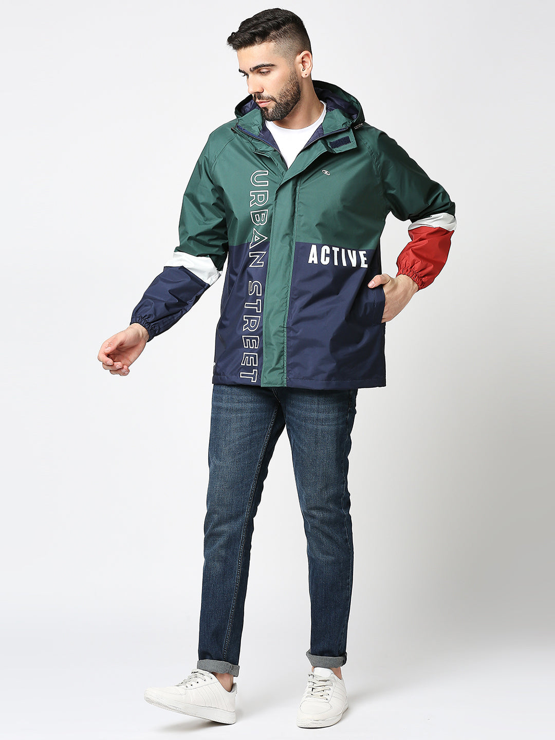 Waterproof Olive Rain Jacket - MJ201 - Zeelretail