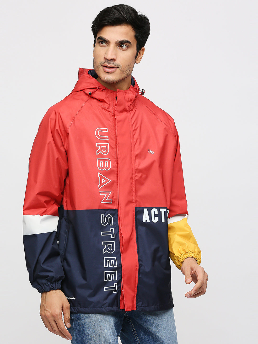Waterproof Red Rain Jacket - MJ201 - Zeelretail
