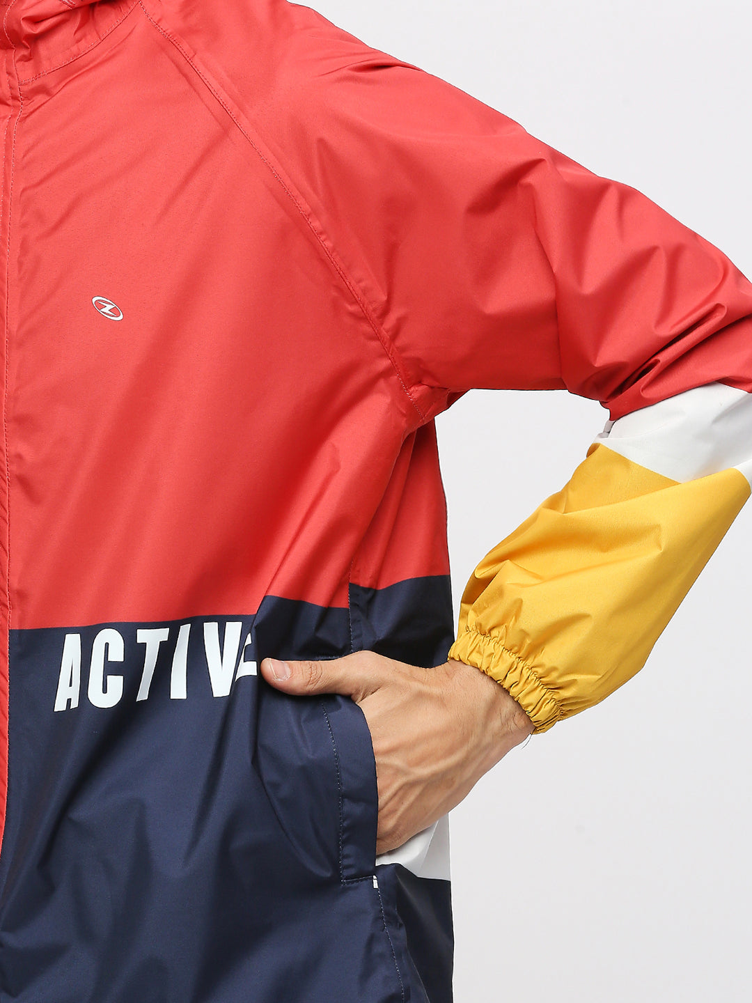 Waterproof Red Rain Jacket - MJ201 - Zeelretail