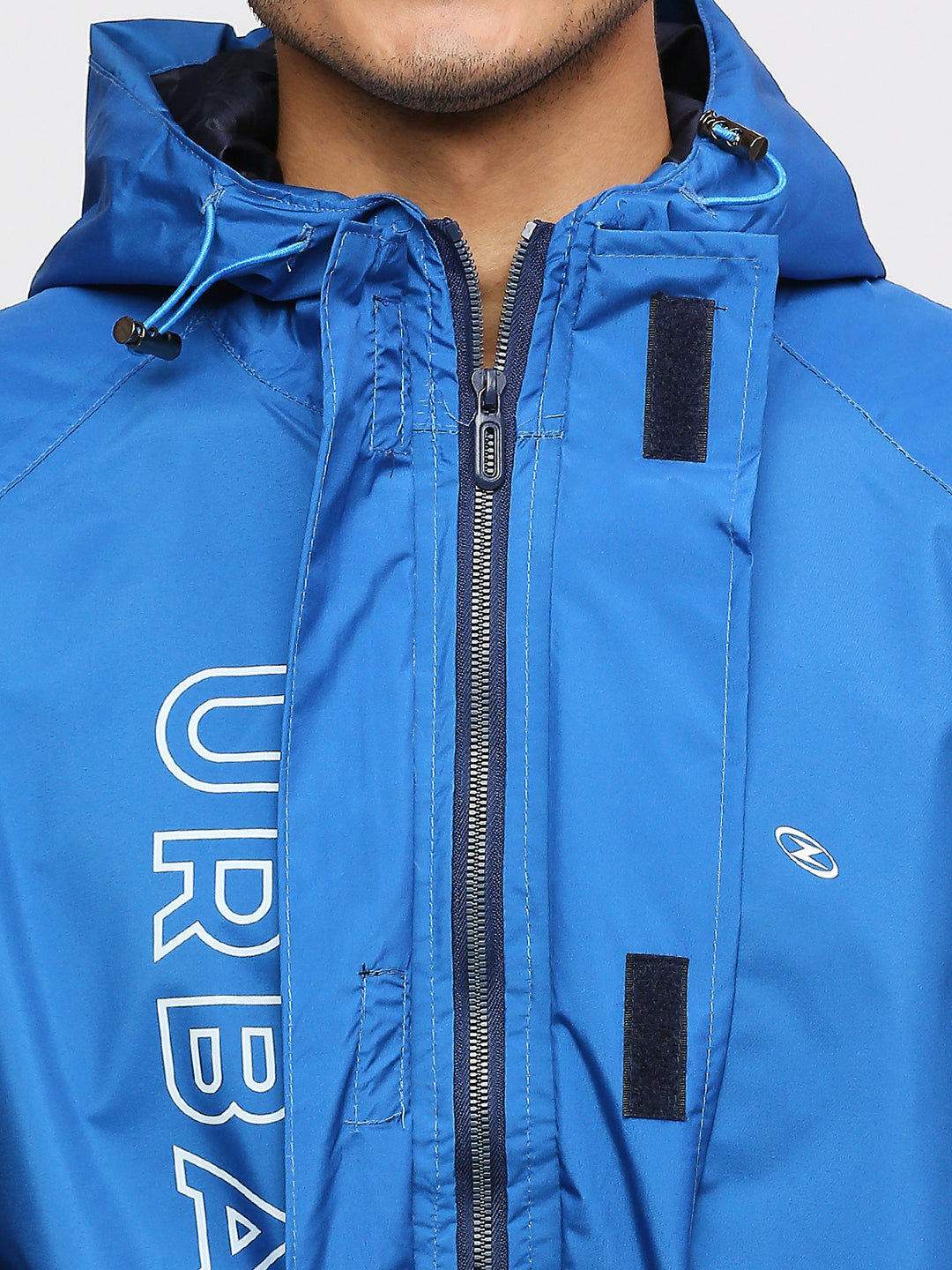 Waterproof BLUE Rain Jacket - MJ201 - Zeelretail