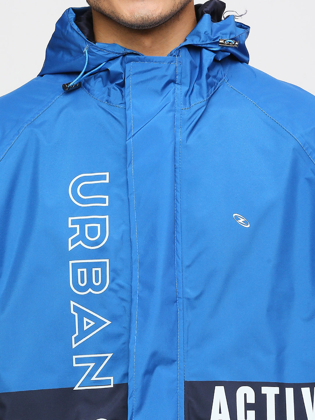 Waterproof BLUE Rain Jacket - MJ201 - Zeelretail