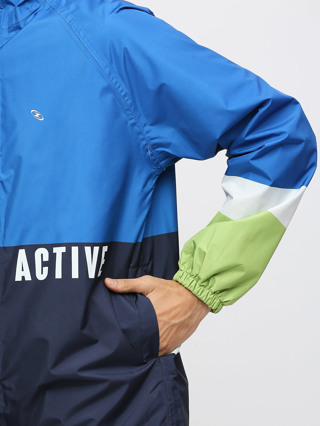 Waterproof BLUE Rain Jacket - MJ201 - Zeelretail