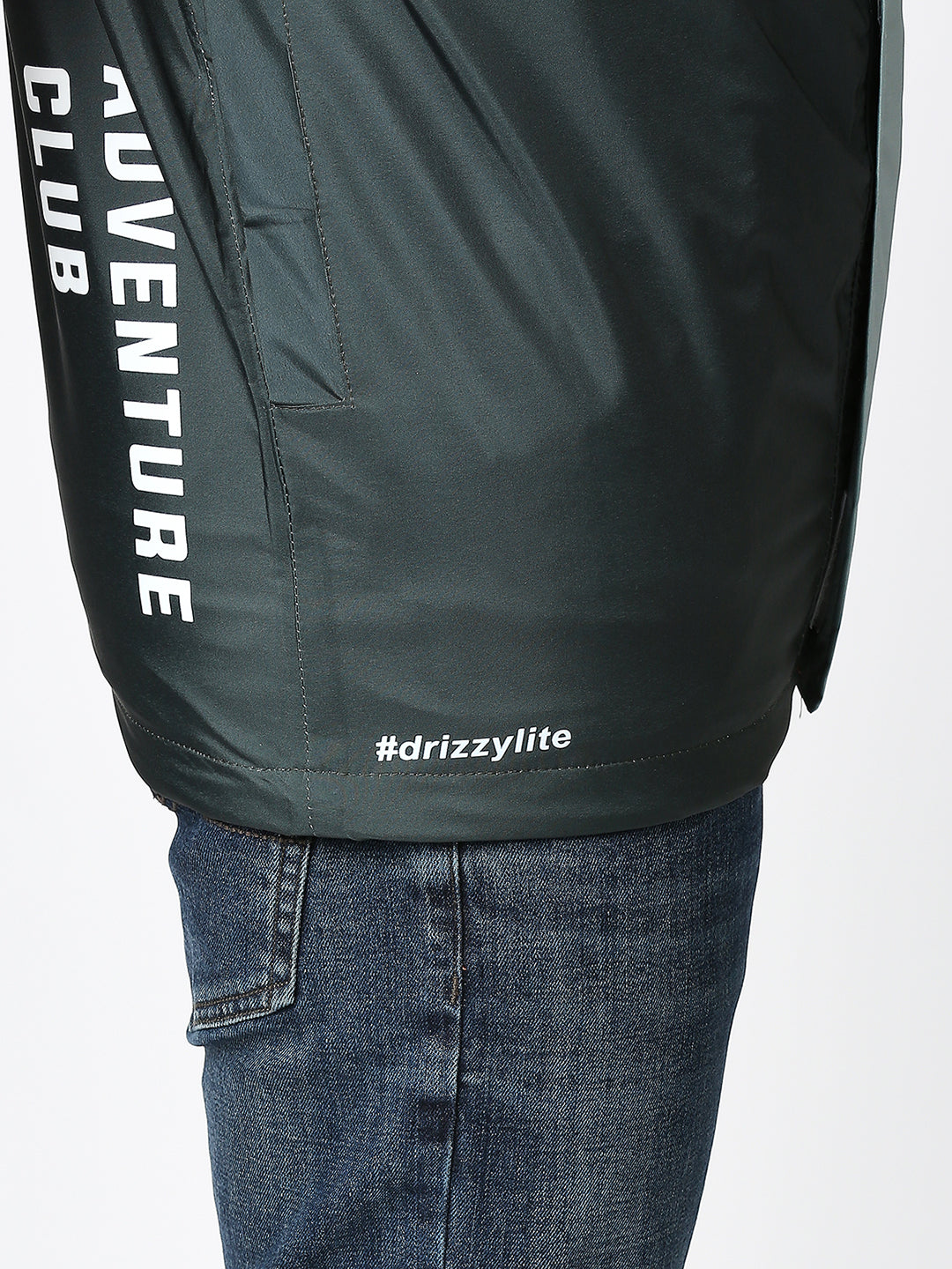 Waterproof Olive Light Green Rain Jacket - MJ202 - Zeelretail
