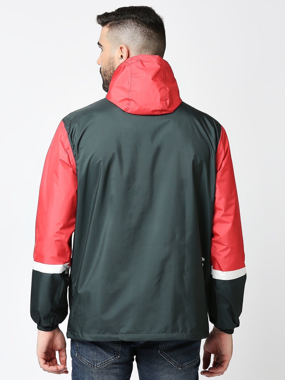 Waterproof Olive Light Green Rain Jacket - MJ202 - Zeelretail