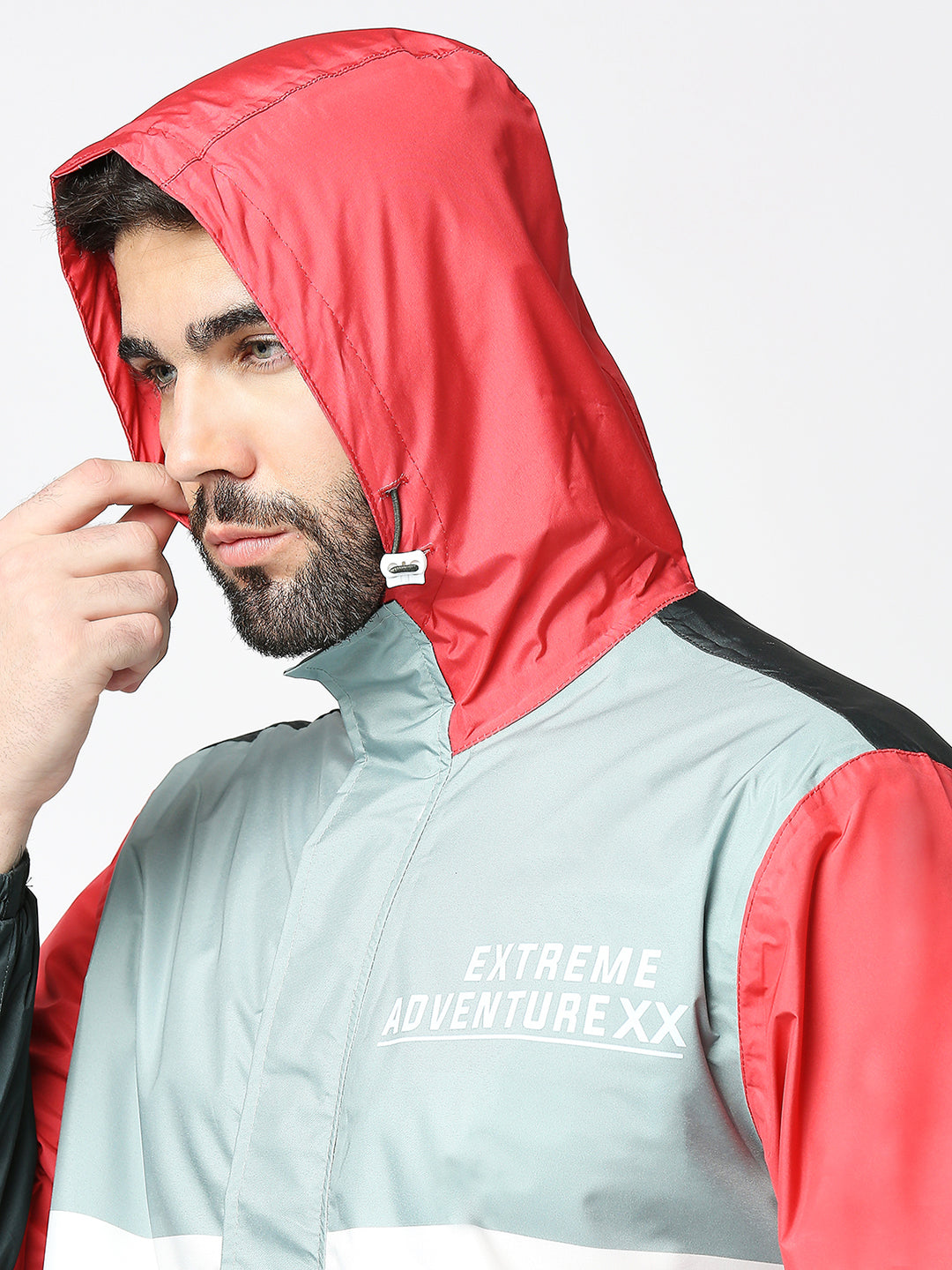 Waterproof Olive Light Green Rain Jacket - MJ202 - Zeelretail
