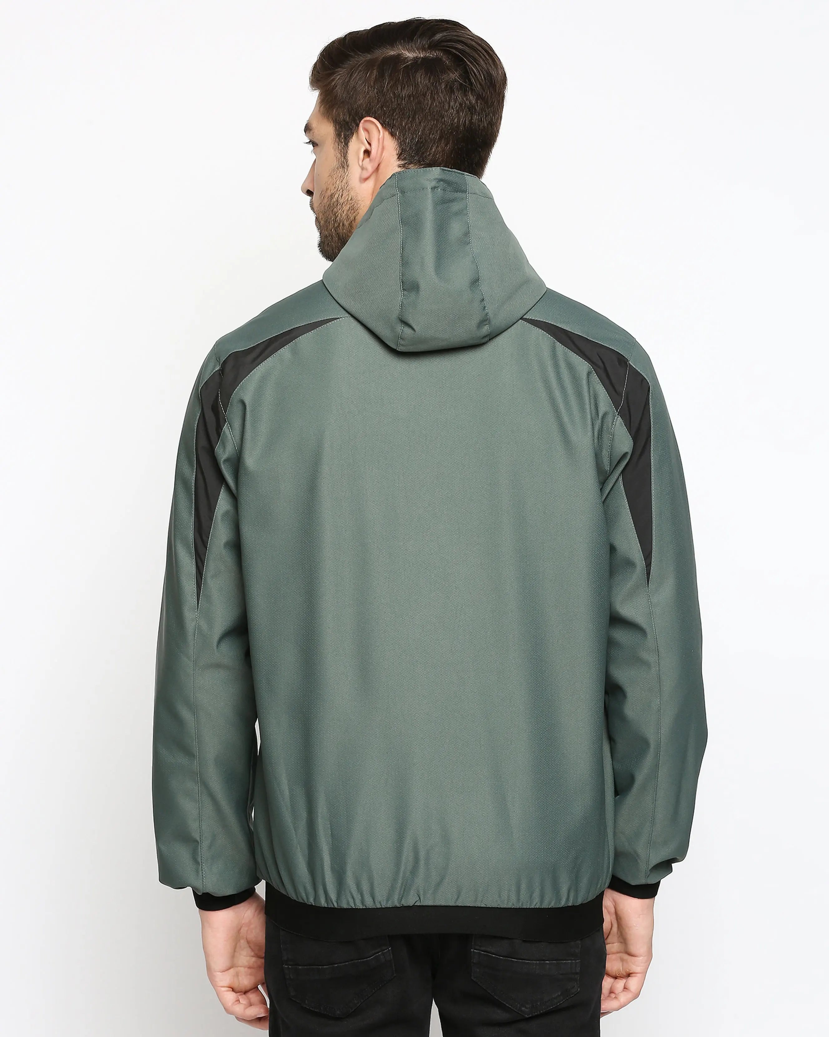 MW117 Green Jogger's Jacket