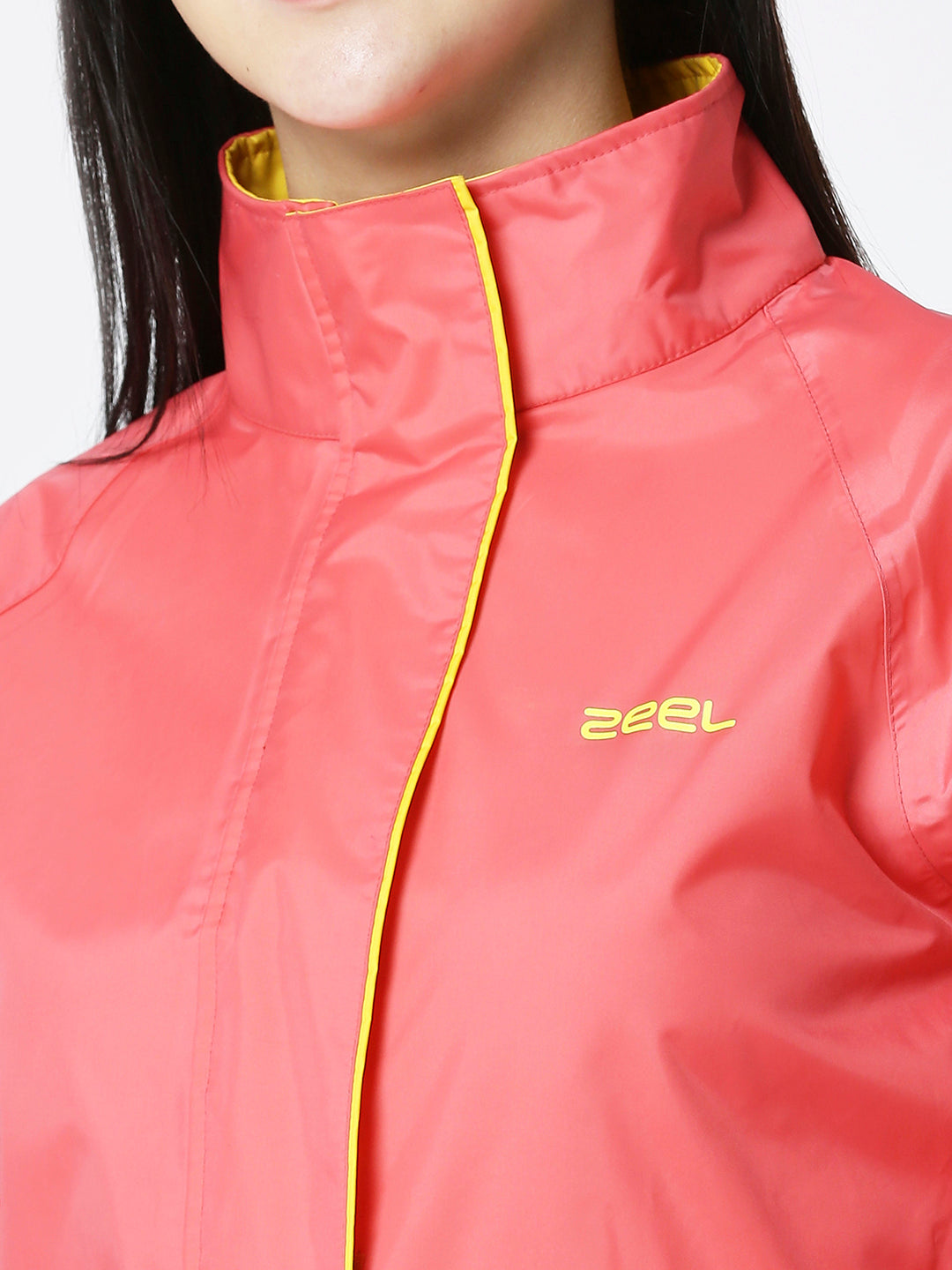 Zeel Diva Peach Trench Coat - Zeelretail