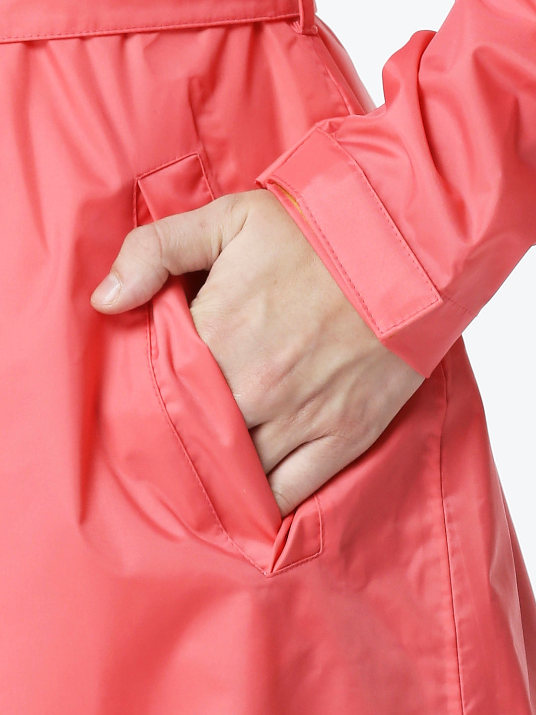Zeel Diva Peach Trench Coat - Zeelretail