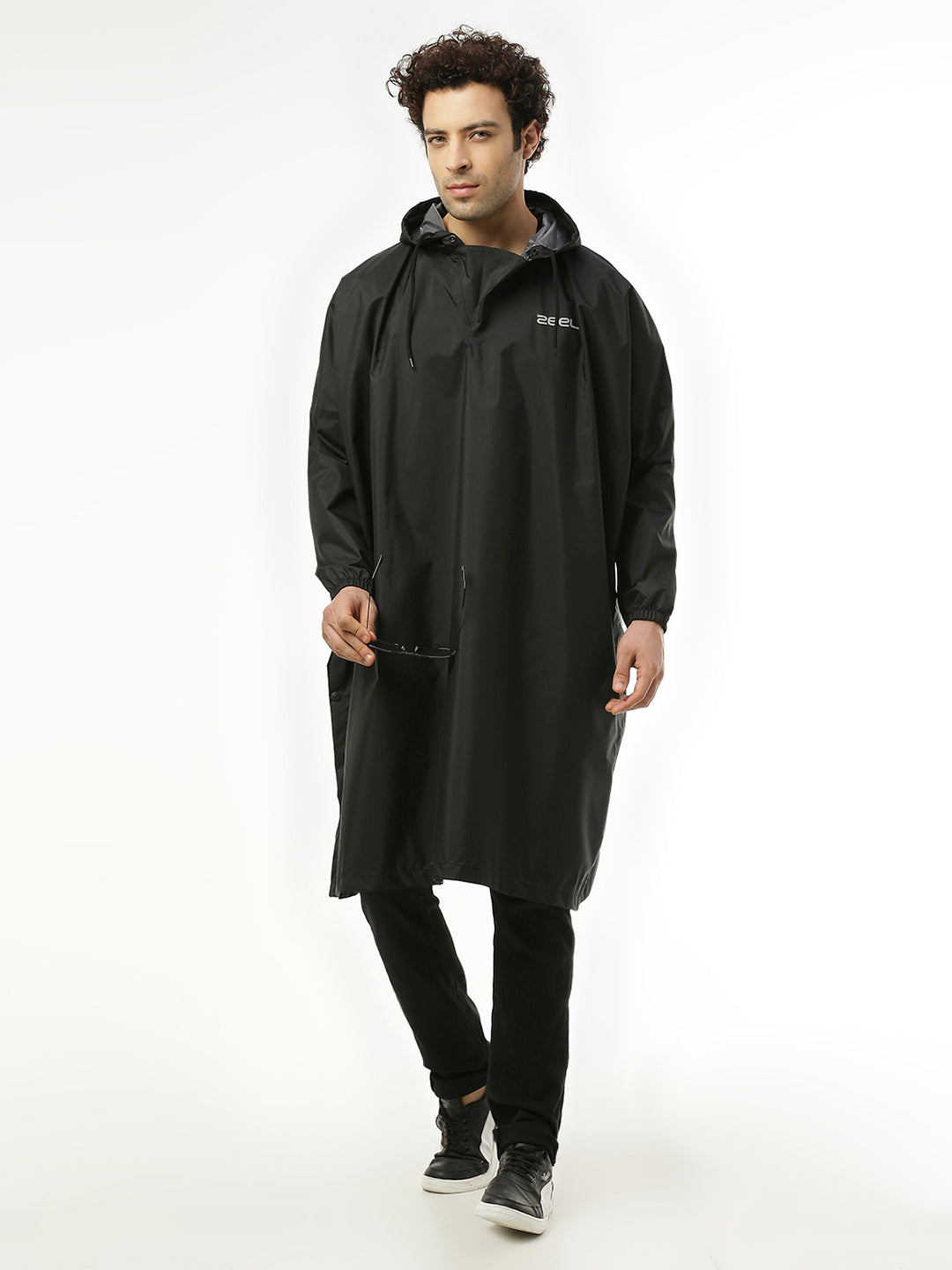AdventurePro Reusable Fabric Rain Poncho AZ31 - Zeelretail
