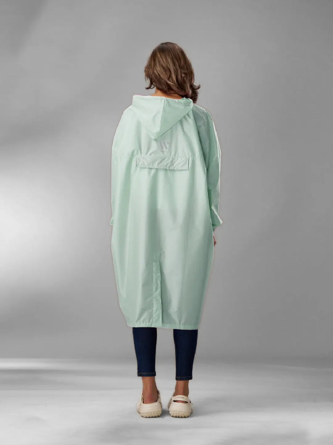 Self Packable Waterproof MINT Rain Poncho - AZ33 - Zeelretail