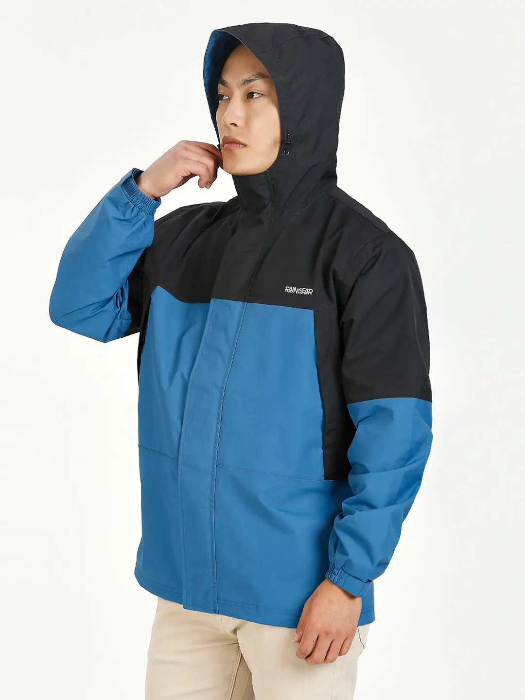 StormGuard Black Poseidon Men's Rain Jacket - ZRS001 - Zeelretail