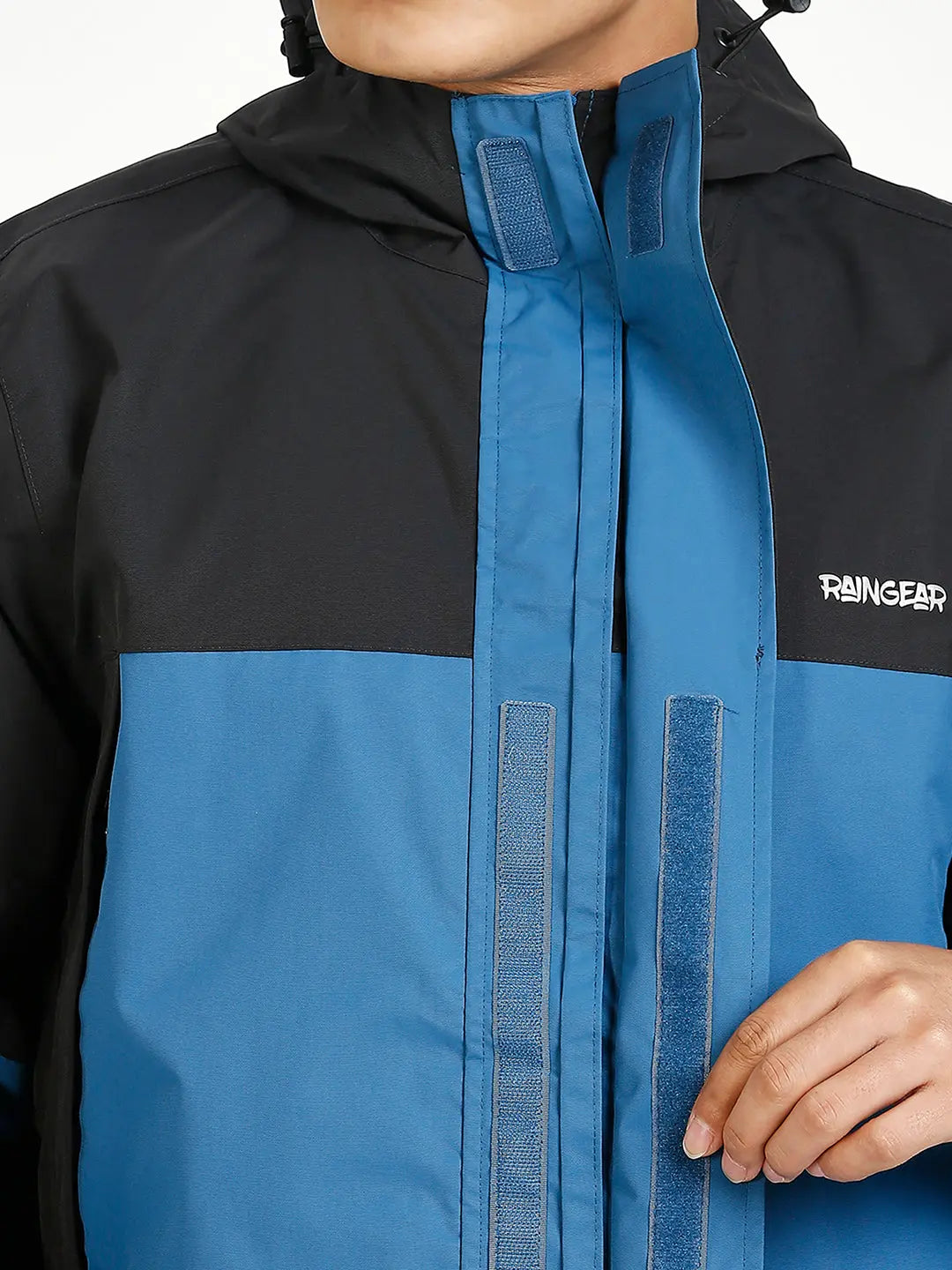 StormGuard Black Poseidon Men's Rain Jacket - ZRS001 - Zeelretail