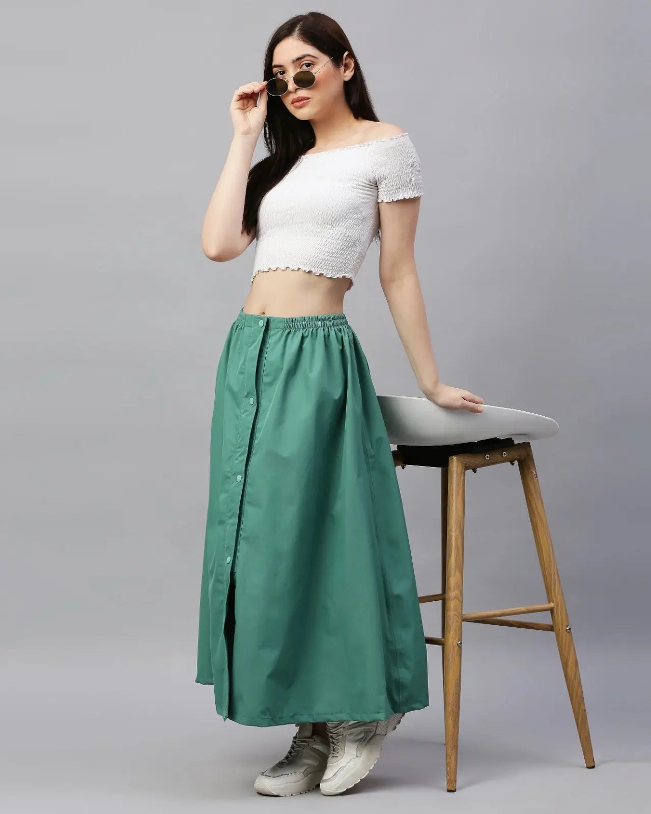 ZEEL Green Waterproof Skirt - Zeelretail