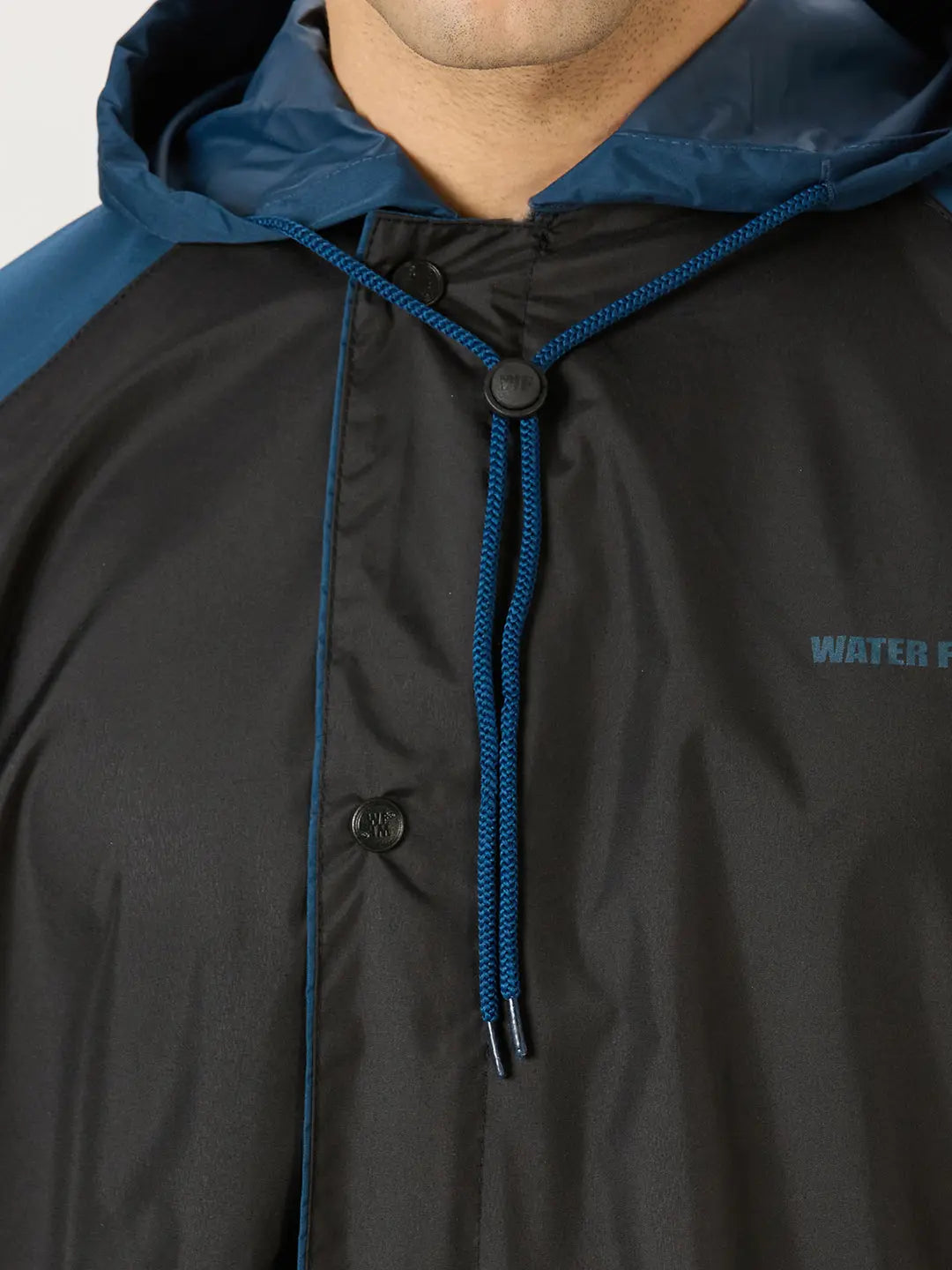 ZEEL WATERPROOF BLACK BLUE RAINSUIT - Zeelretail