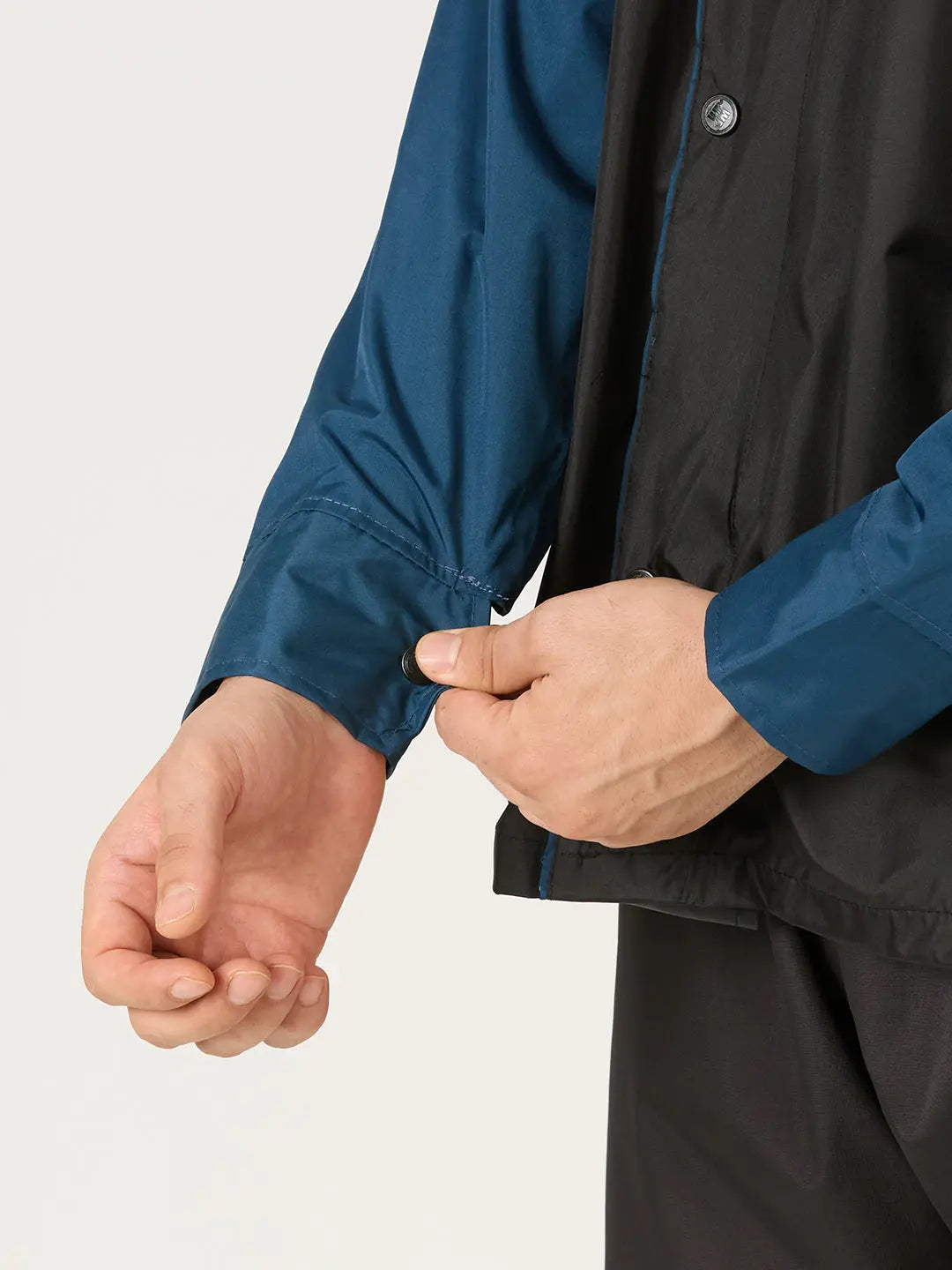 ZEEL WATERPROOF BLACK BLUE RAINSUIT - Zeelretail