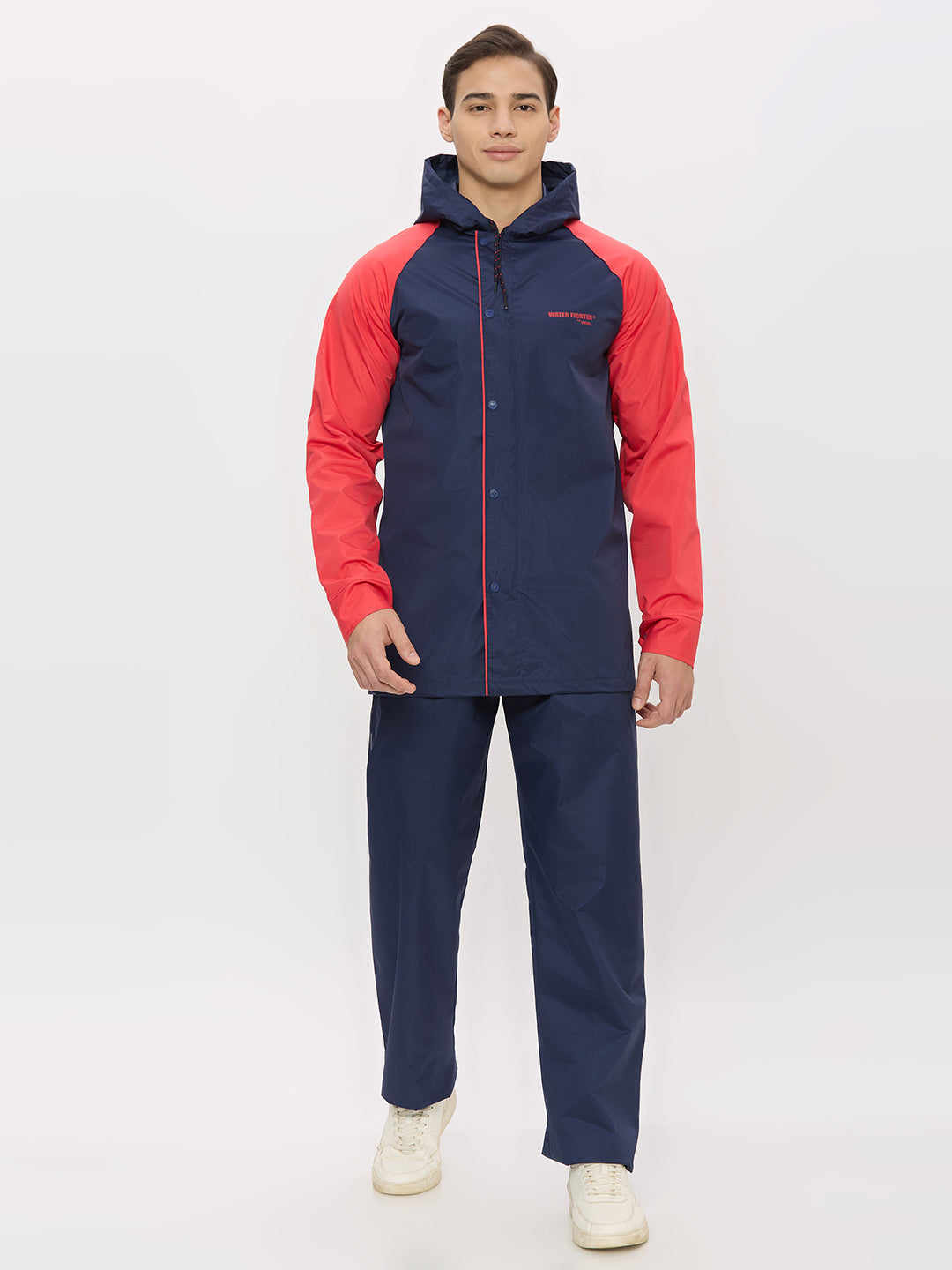 ZEEL WATERPROOF BLUE MULTICOLOR RAINCOAT - Zeelretail