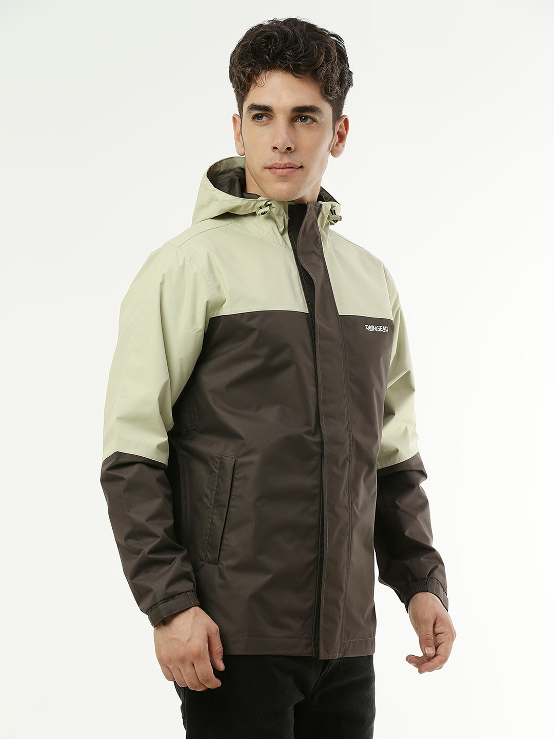 Lime Olive Stylish Rain Men Jacket For Men - ZRR002 - Zeelretail