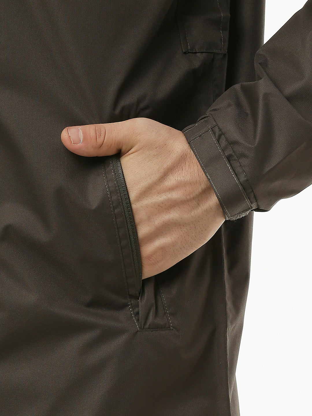 Lime Olive Stylish Rain Men Jacket For Men - ZRR002 - Zeelretail