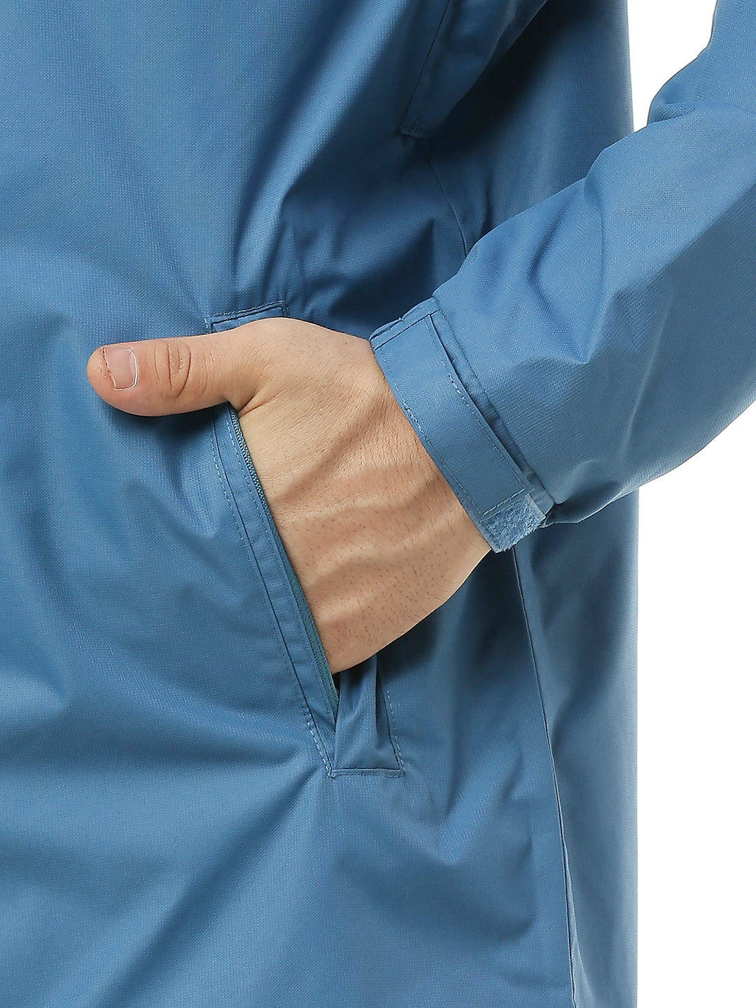 Blue Stylish Rain Men Jacket For Men - ZRR002 - Zeelretail