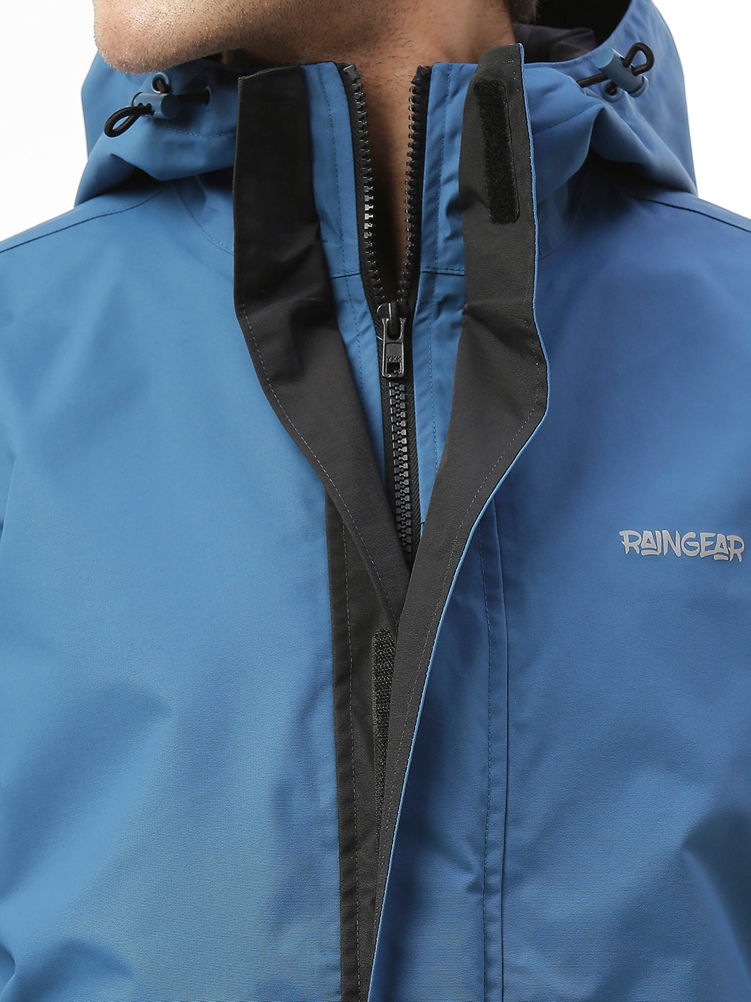 Monsoon Ready Men's Blue Waterproof Jacket - ZRS013 - Zeelretail